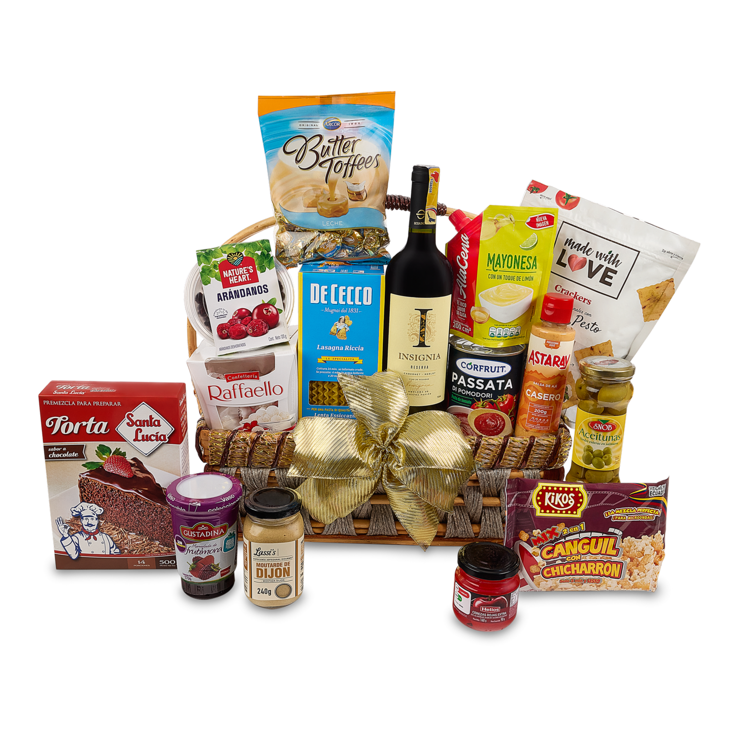 Canasto Navideño #2  CF 16 Productos