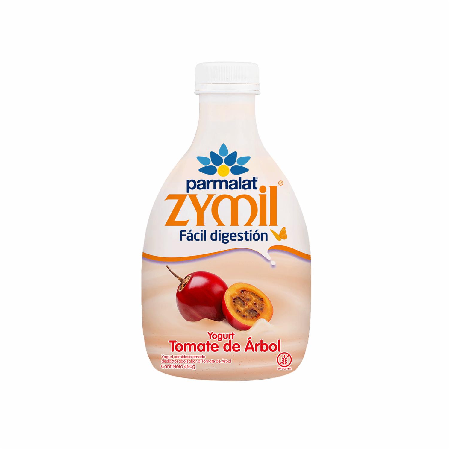 Yogurt Semidescremado Tomate De Árbol Zymil PARMALAT 450 g
