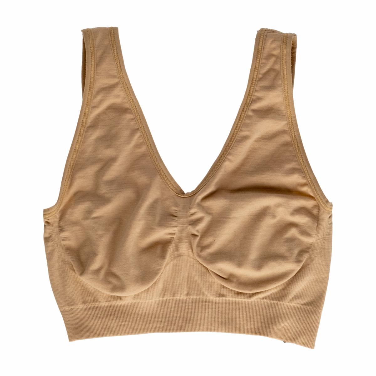 Top Con Copas Deportivo Beige TESS