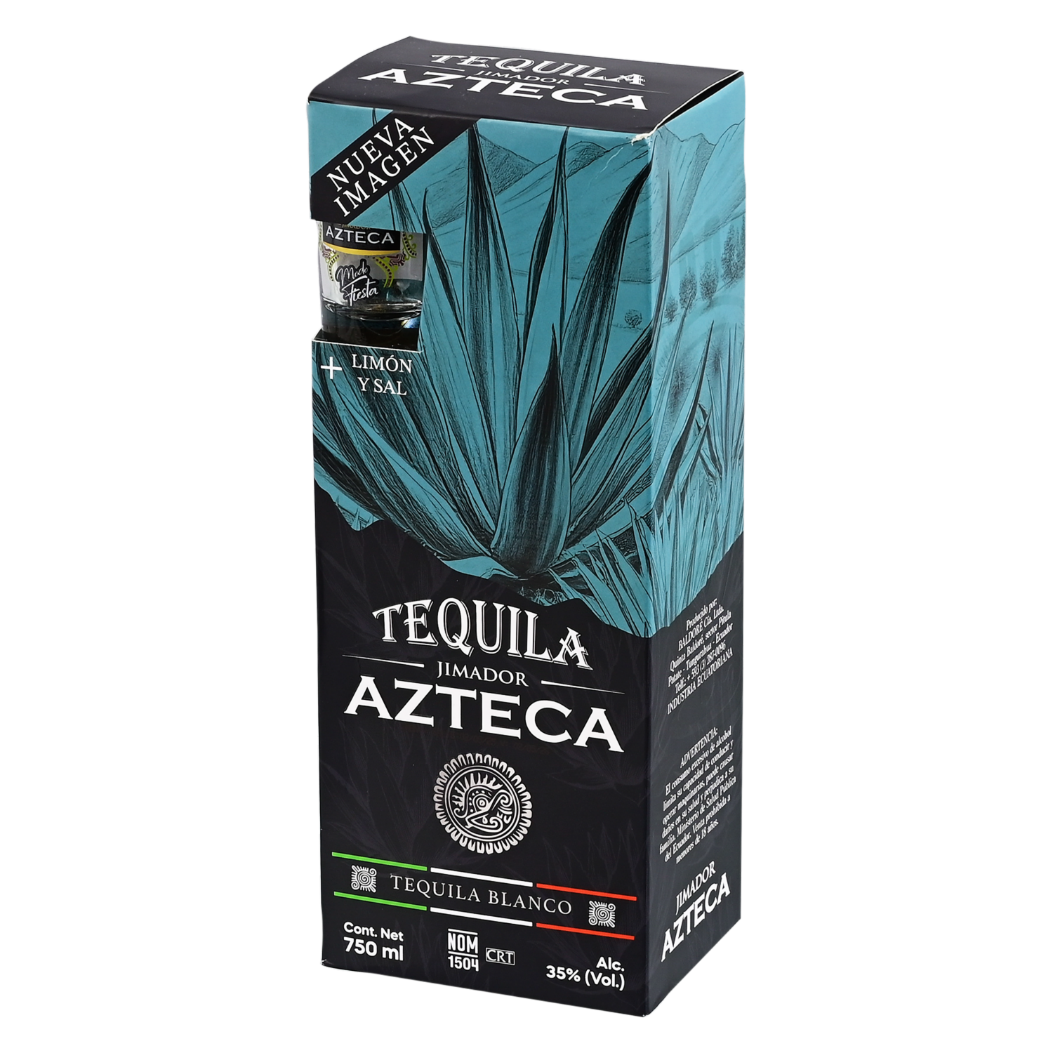 Tequila Blanco AZTECA 750 Ml