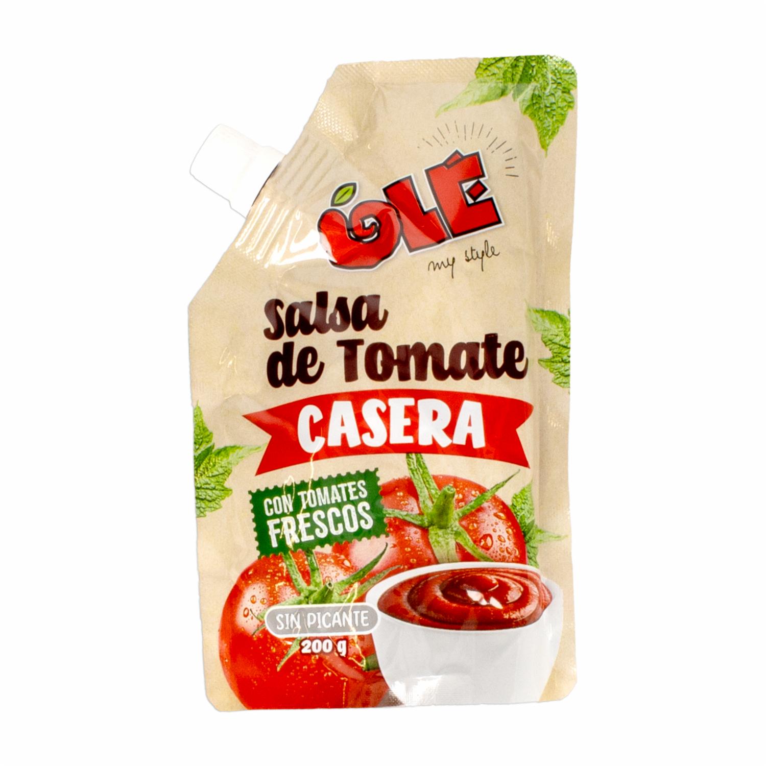 Salsa De Tomate Casera OLÉ 200 G