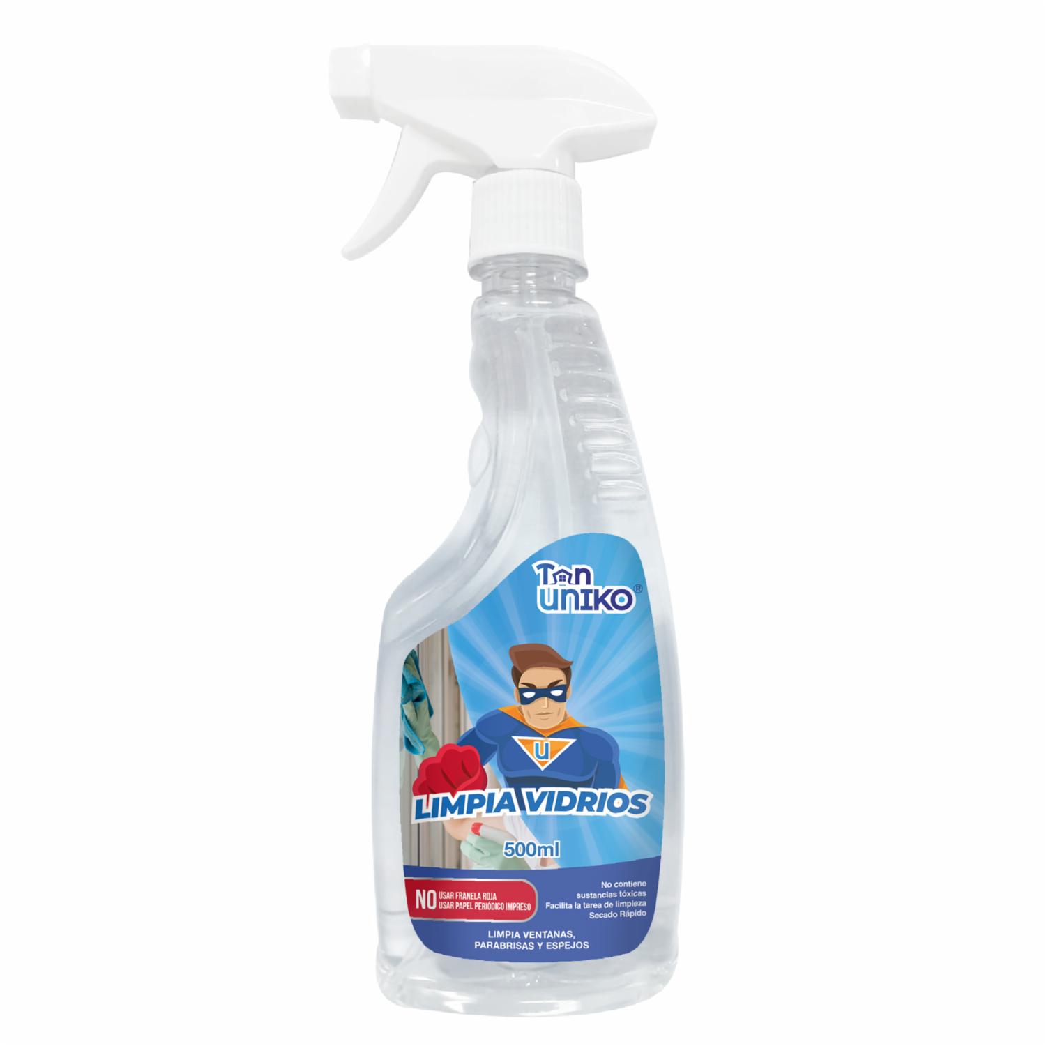 Limpia Vidrios Secado Rápido TAN UNIKO 500 Ml