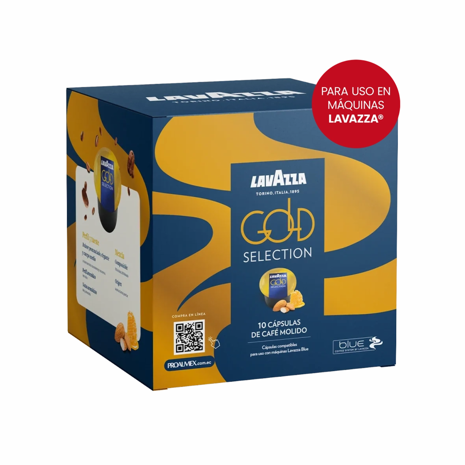 Café En Cápsulas Blue Top Class LAVAZZA 75 G