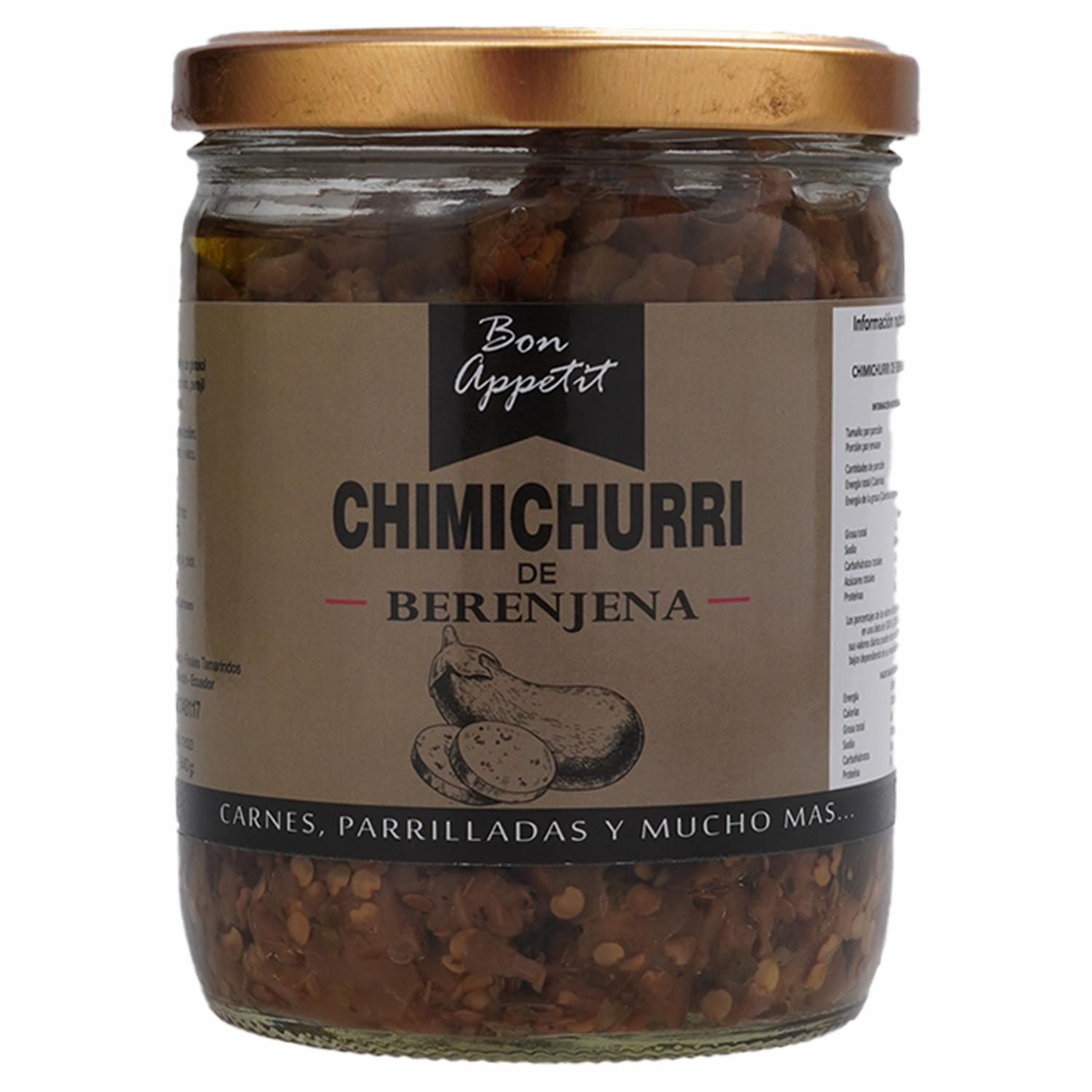 Chimichurri De Berenjena BON APPETIT 640 G
