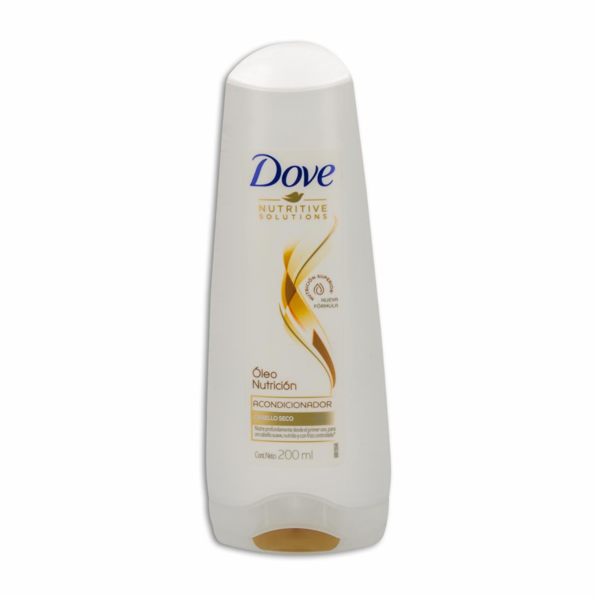 Acondicionador De Cabello Óleo Nutrición DOVE 200 Ml