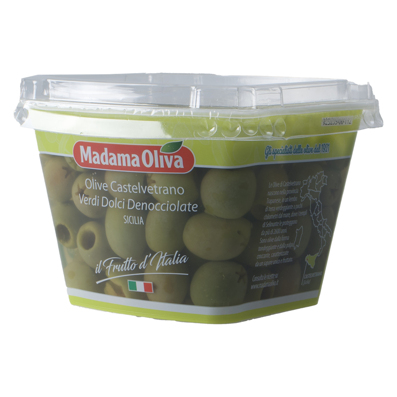 Aceitunas Verdes Sin Hueso MADAMA OLIVA 480 G