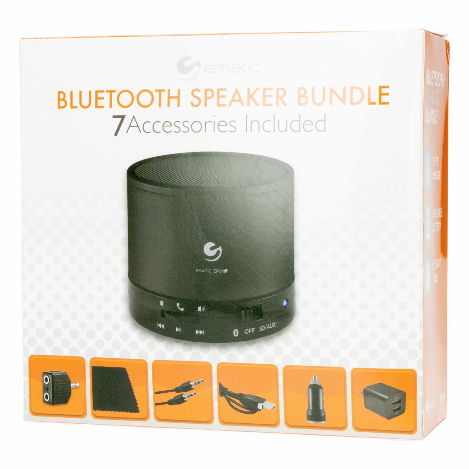 Kit Parlante Portátil Contiene 7 Accesorios EMATIC Negro - Imagen 3