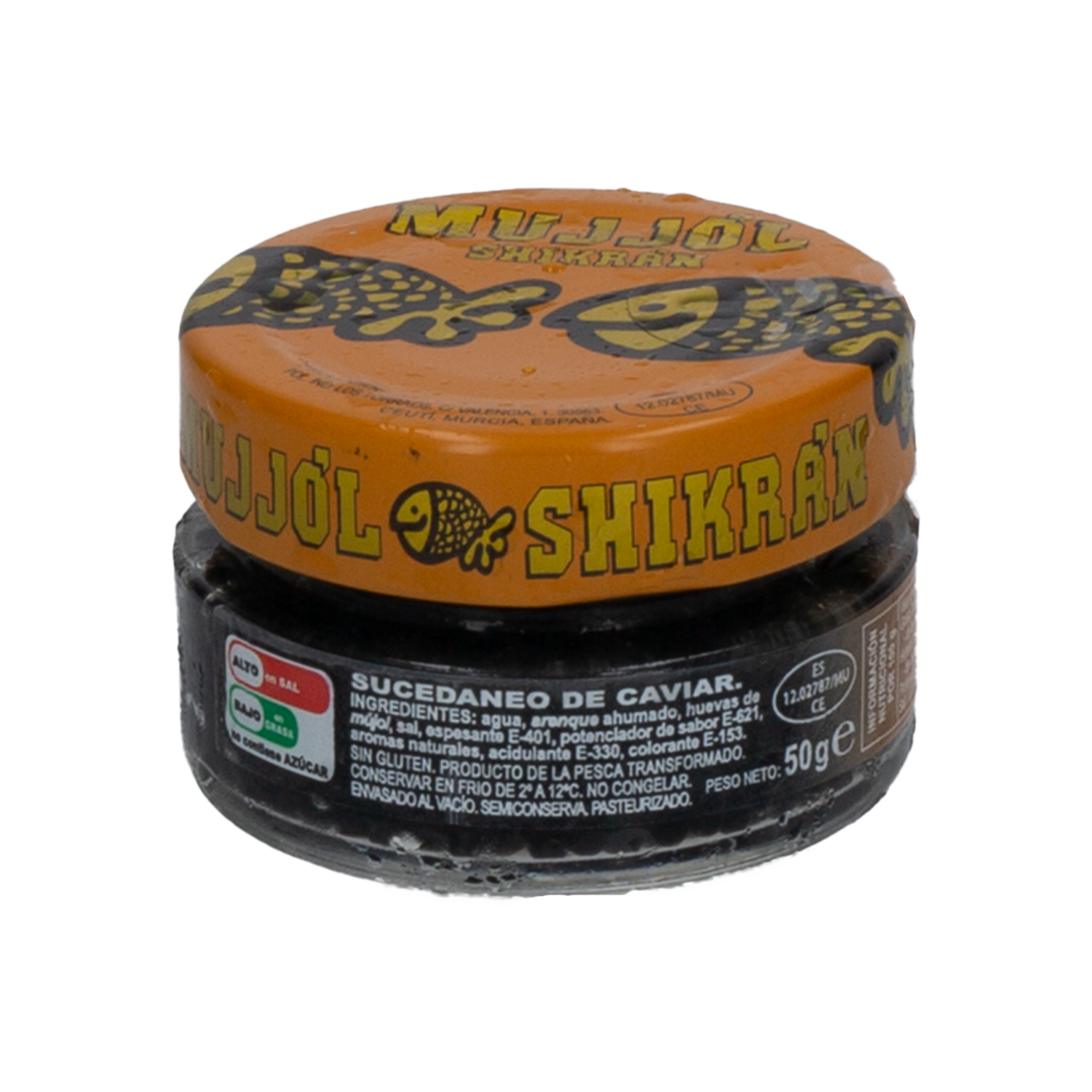 Caviar Español Negro MUJJOL 50 g