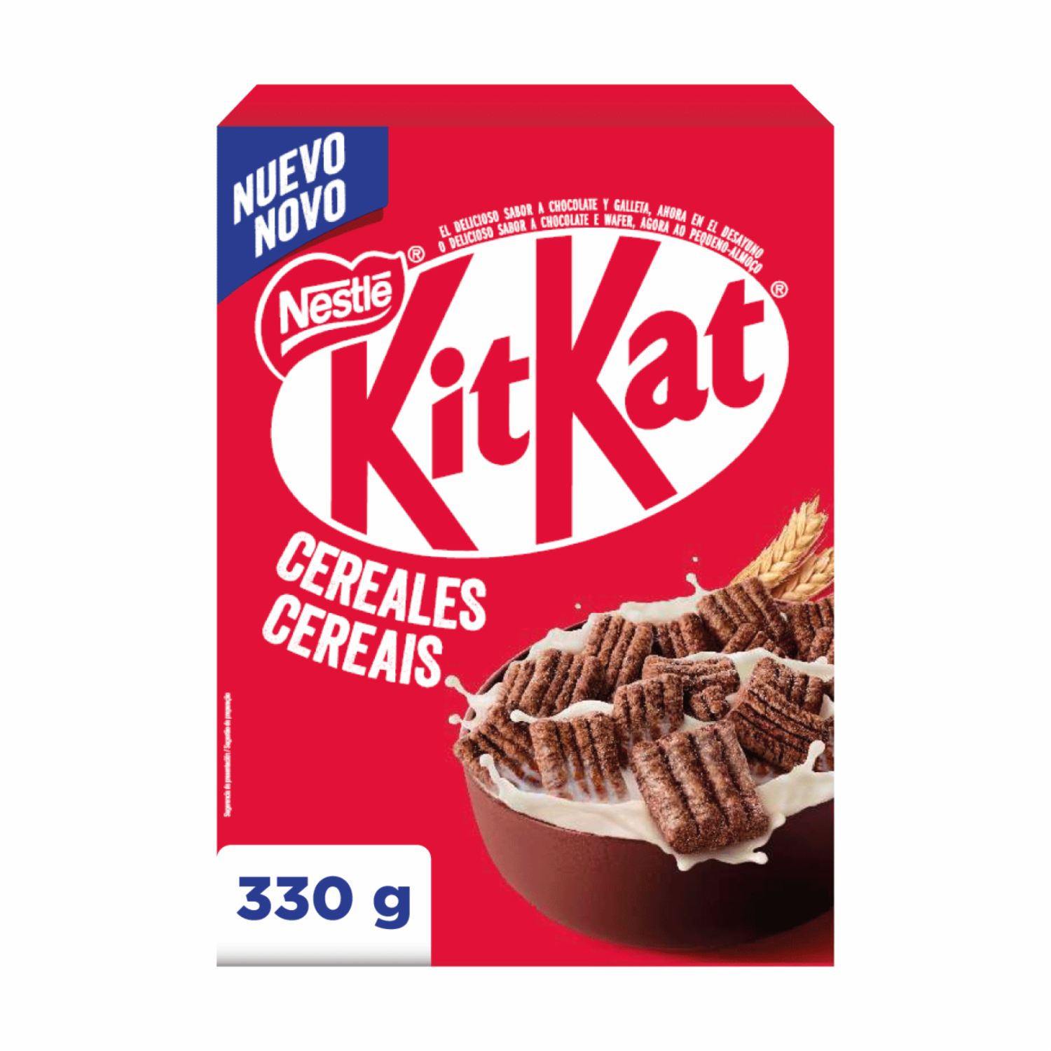 Cereal En Hojuelas Sabor A Chocolate Y Galleta KIT KAT 330 G