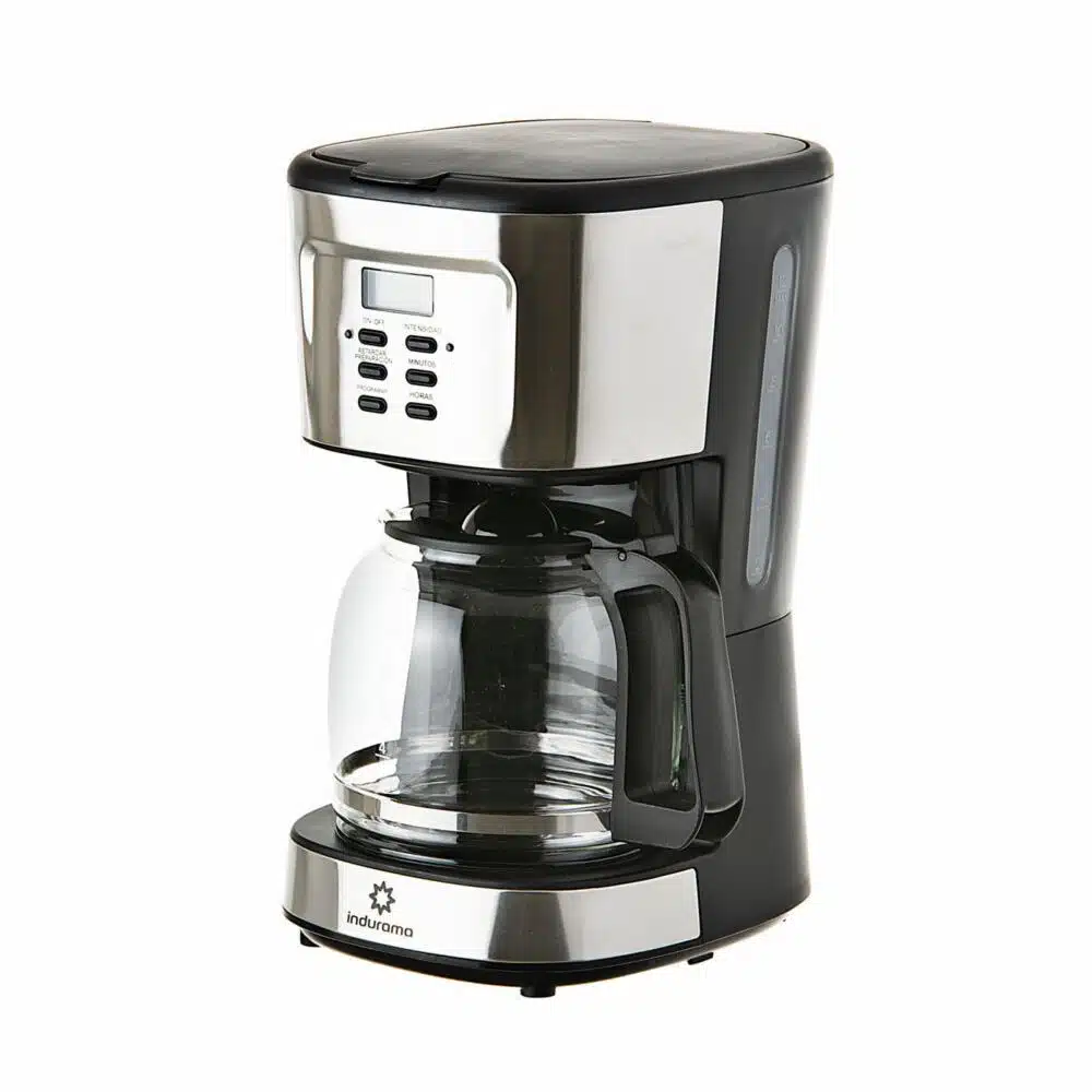 Cafetera Eléctrica Con Jarra De Vidrio Modelo 10000388 INDURAMA 12 Tazas