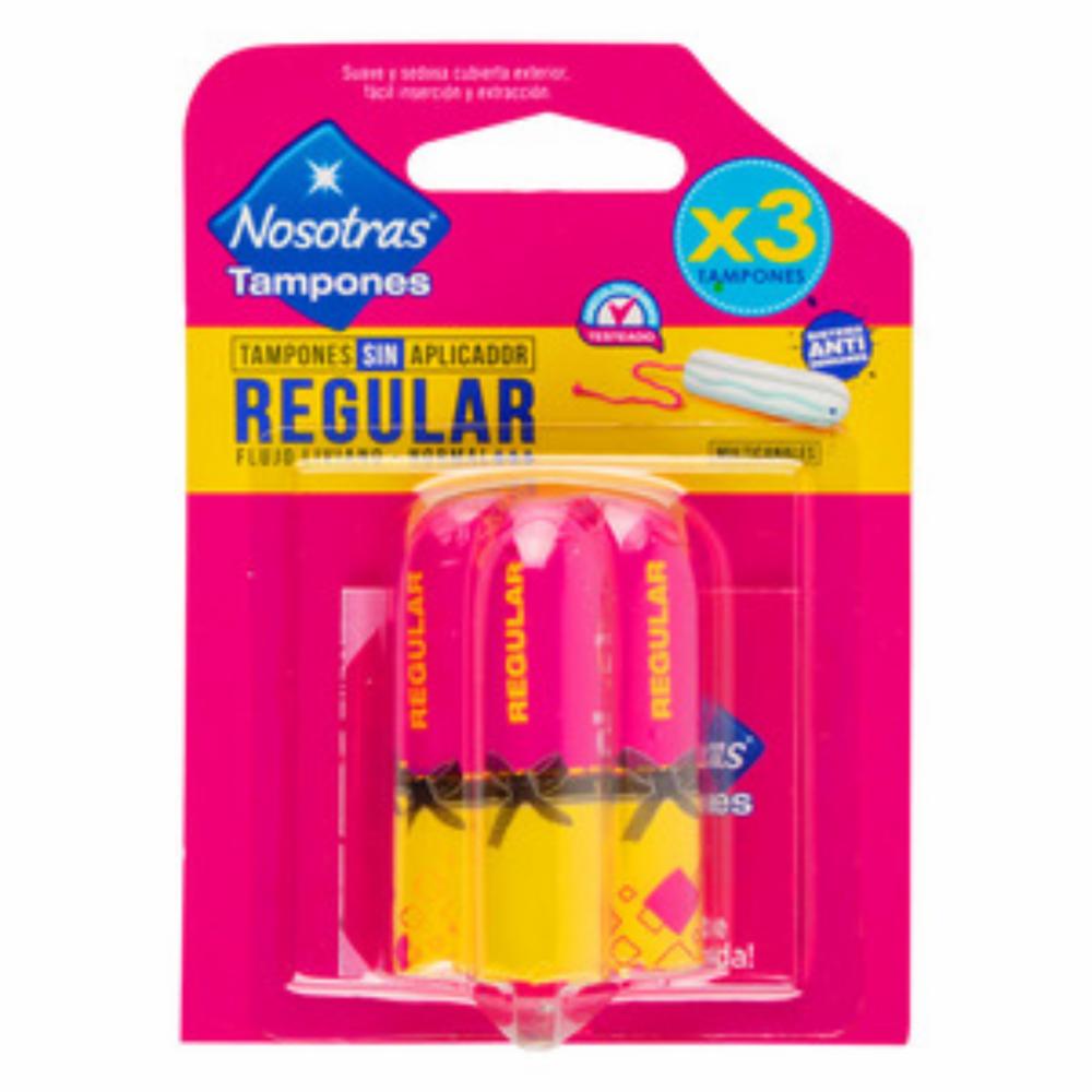 Tampones Digital Regular NOSOTRAS X 3 Uds
