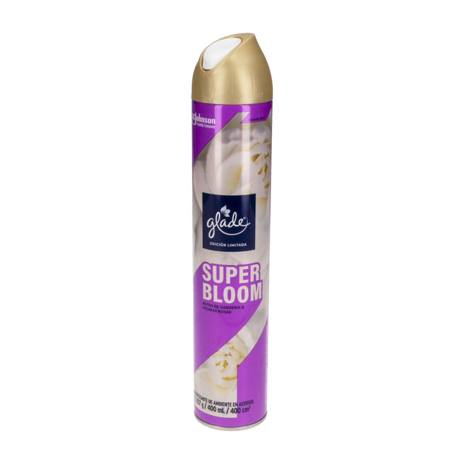Desodorante Ambiental En Aerosol Aroma Superbloom GLADE 400 Ml