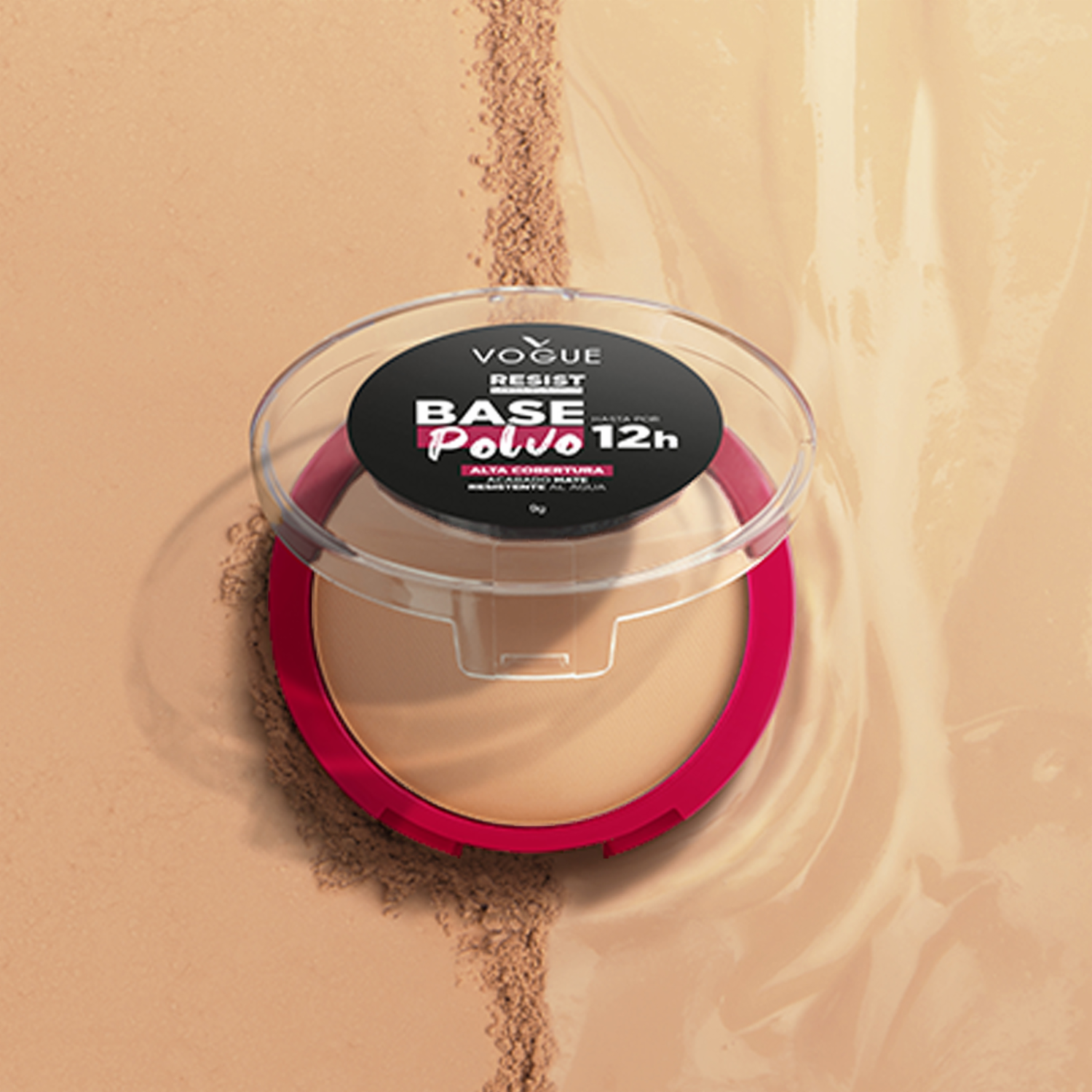 Base De Maquillaje En Polvo Resist Tono Natural VOGUE