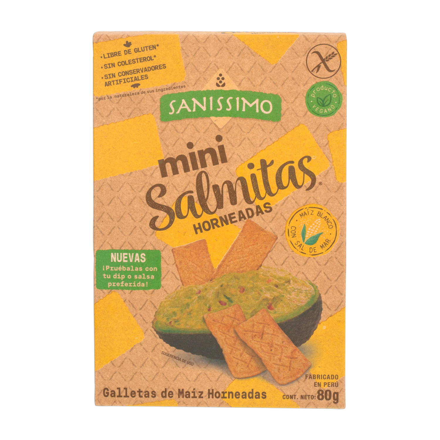 Mini Salmitas Horneadas Clásicas SANNISIMO 80 G