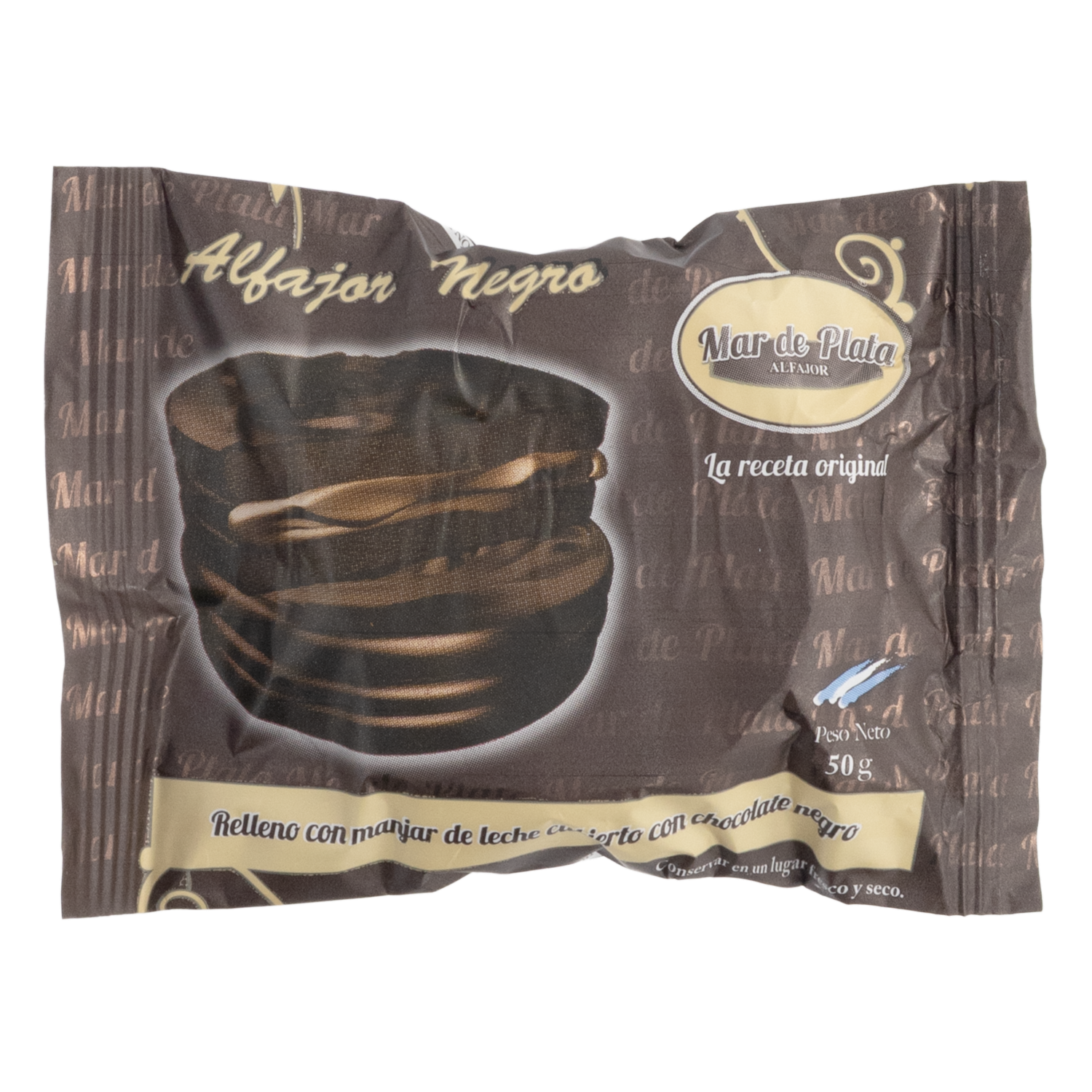 Alfajor Negro MAR DEL PLATA 50 G