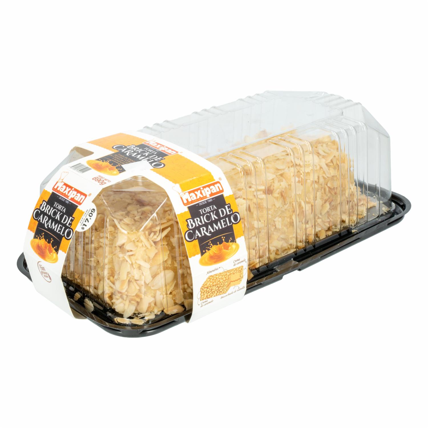 Torta Brick Caramelo MAXIPAN 690 G