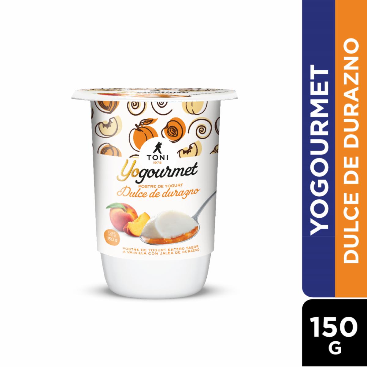 Yogourmet De Durazno TONI 150 G
