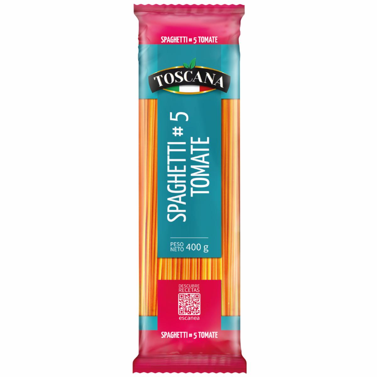 Fideo Spaghetti De Tomate TOSCANA 400 G