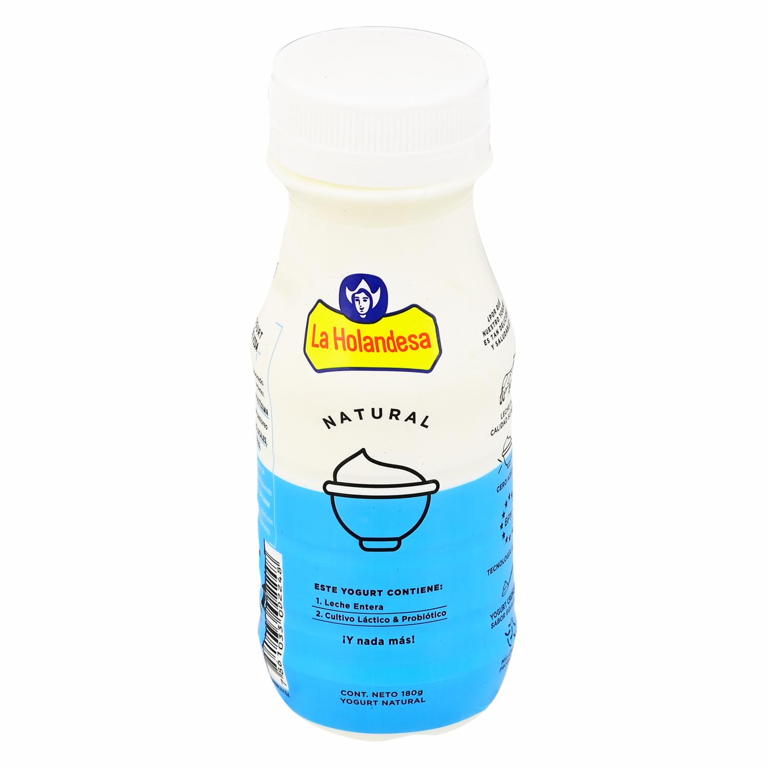 Yogurt Natural LA HOLANDESA 180 G