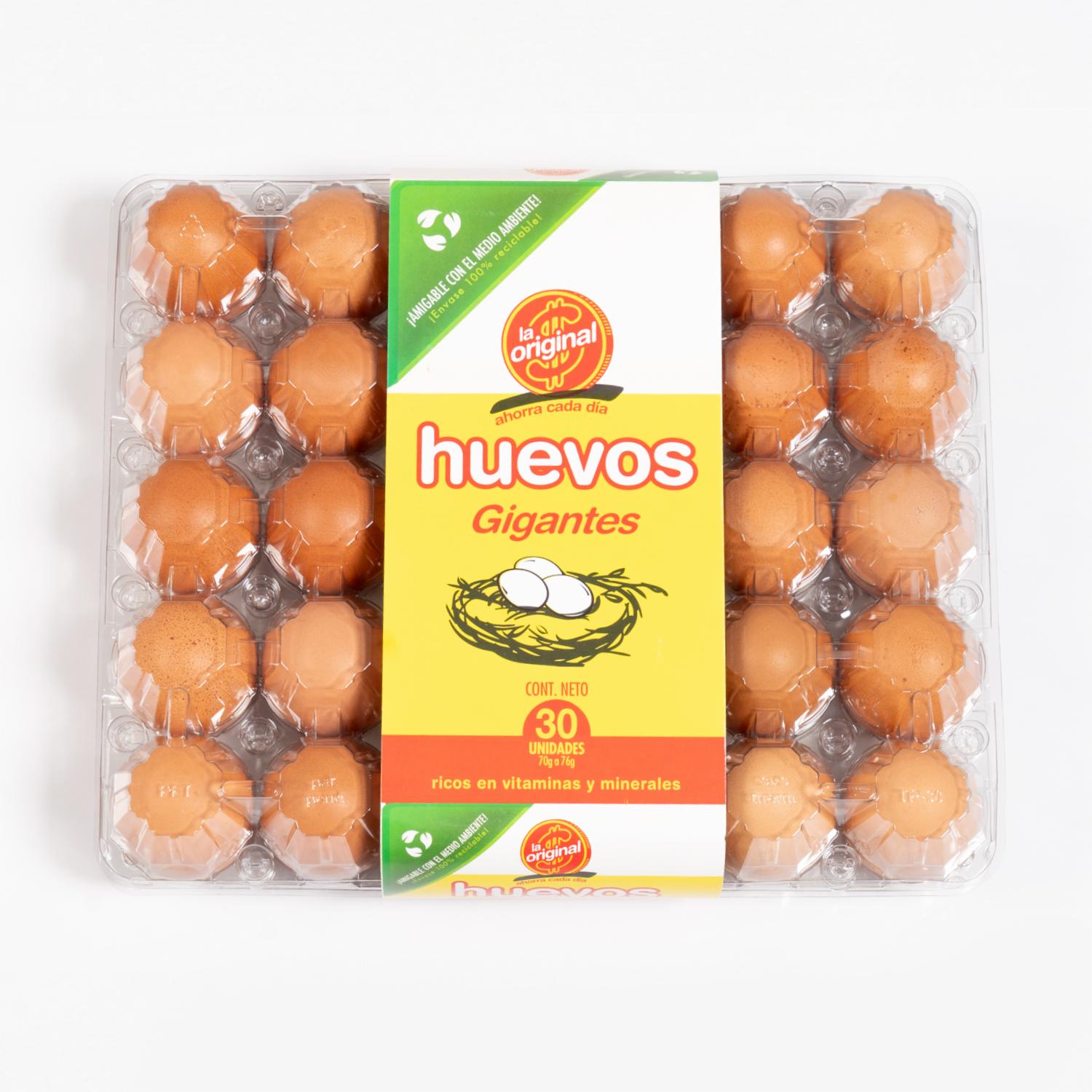 Huevos Gigantes LA ORIGINAL X 30 Uds