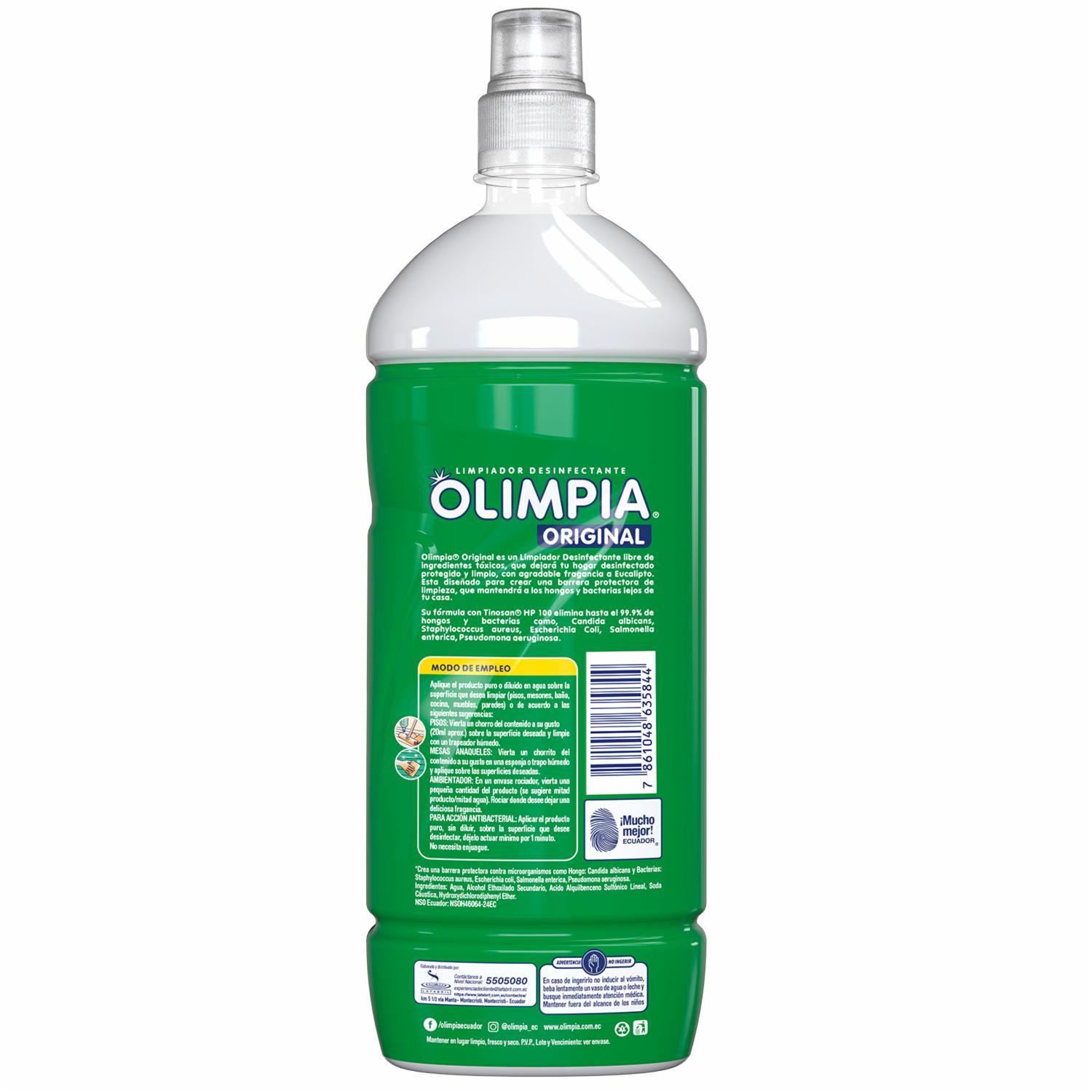 Desinfectante Con Aroma A Eucalipto OLIMPIA 900 Ml - Imagen 3