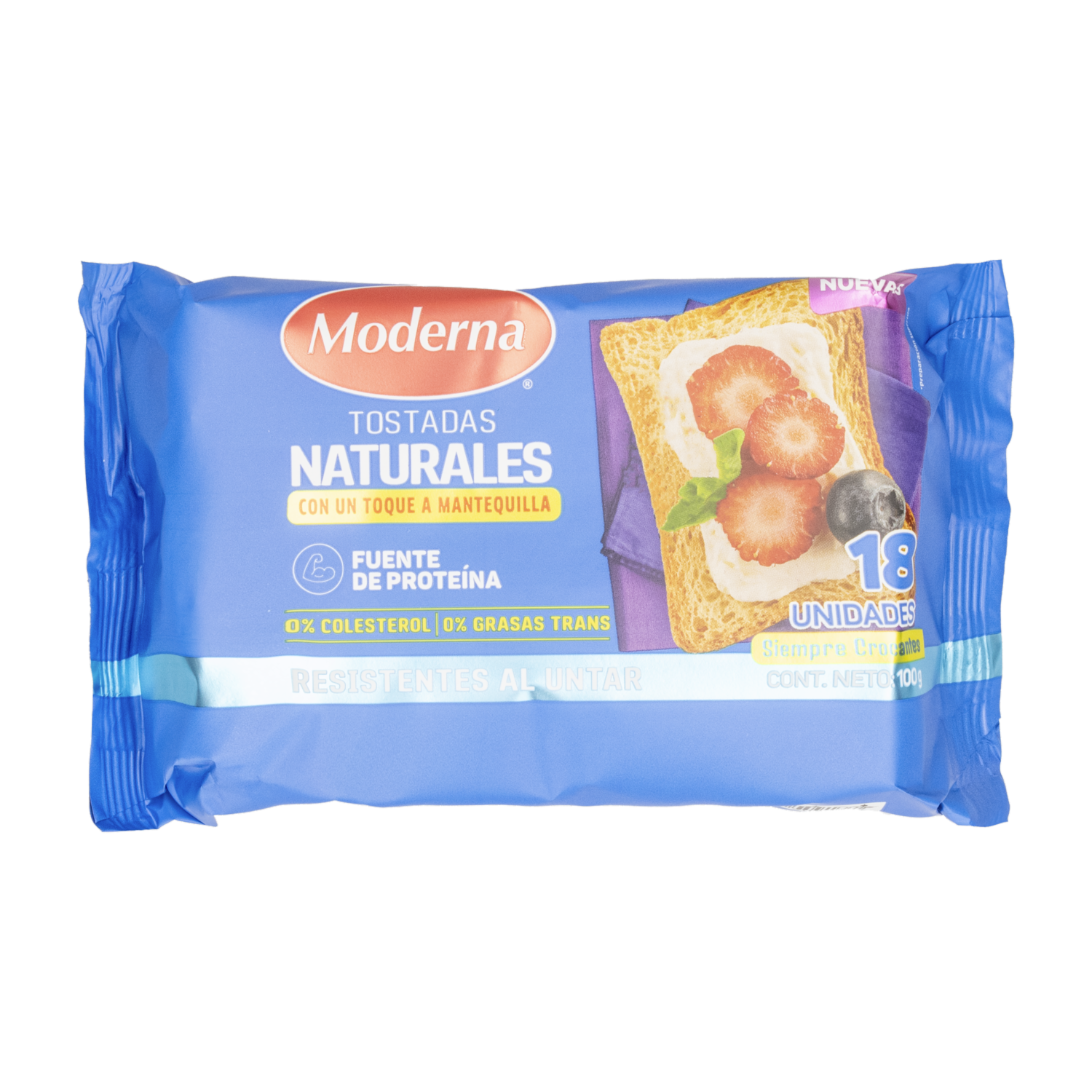 Tostadas Naturales MODERNA 100 G