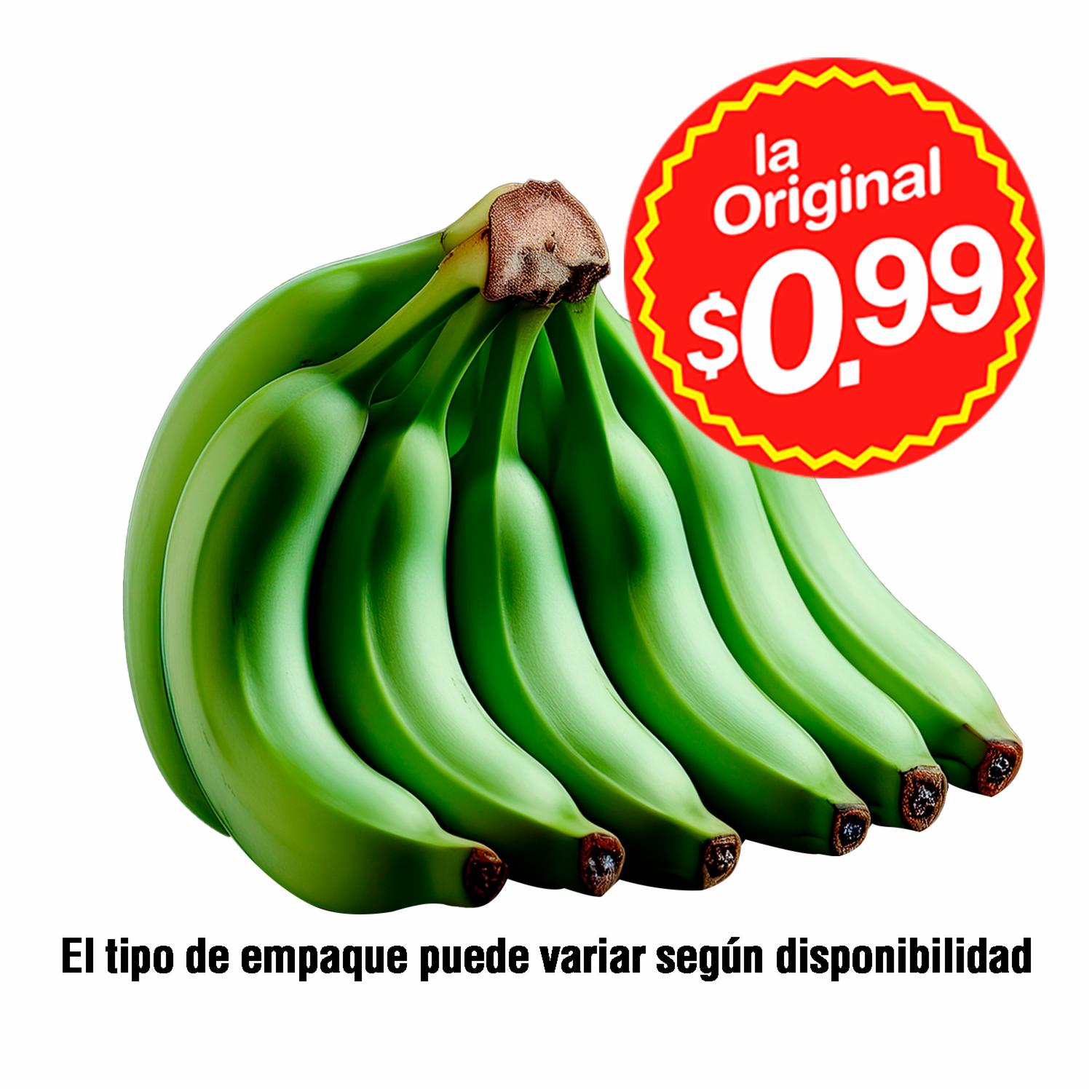 Plátano Verde LA ORIGINAL 1800 G