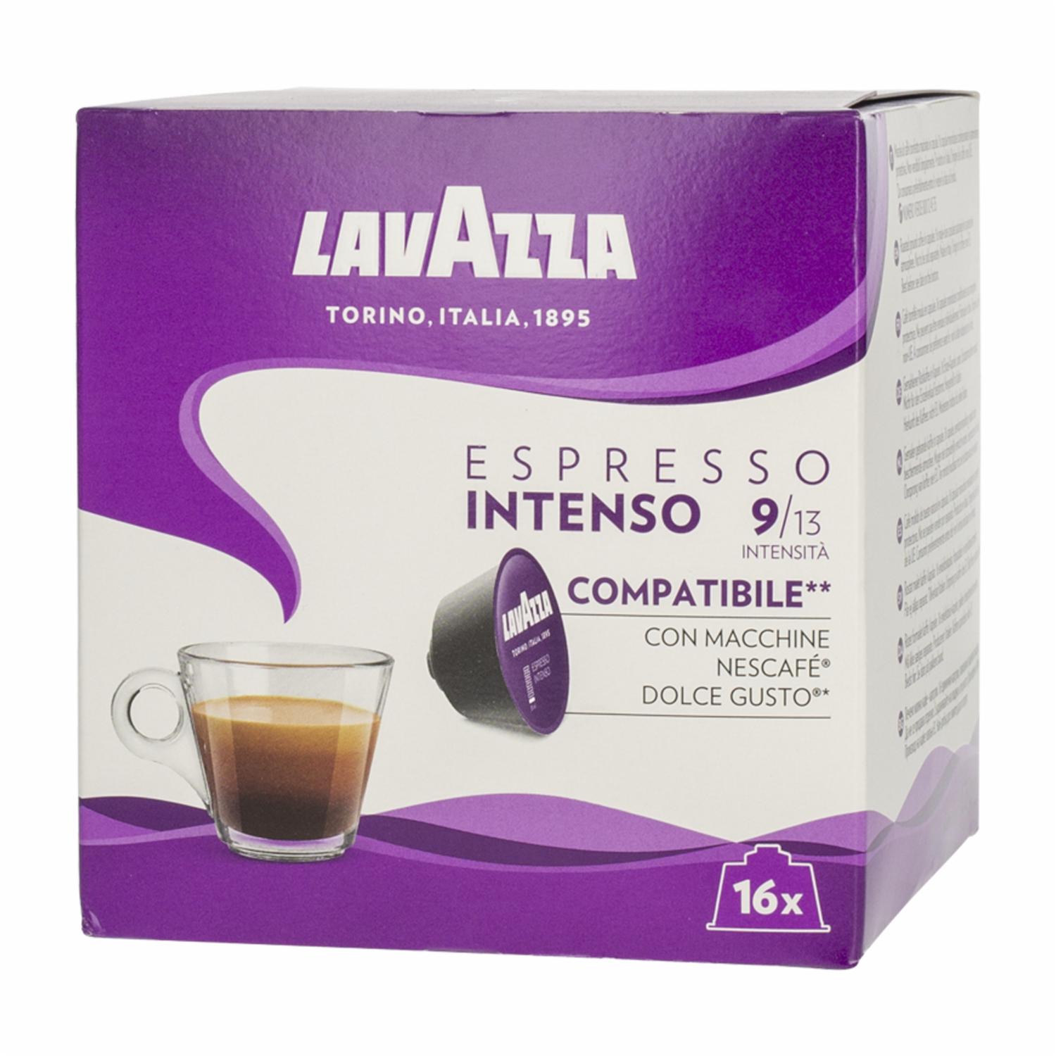 Café En Cápsulas Dolce Gusto Cápsulas Espresso Intenso LAVAZZA 128 G