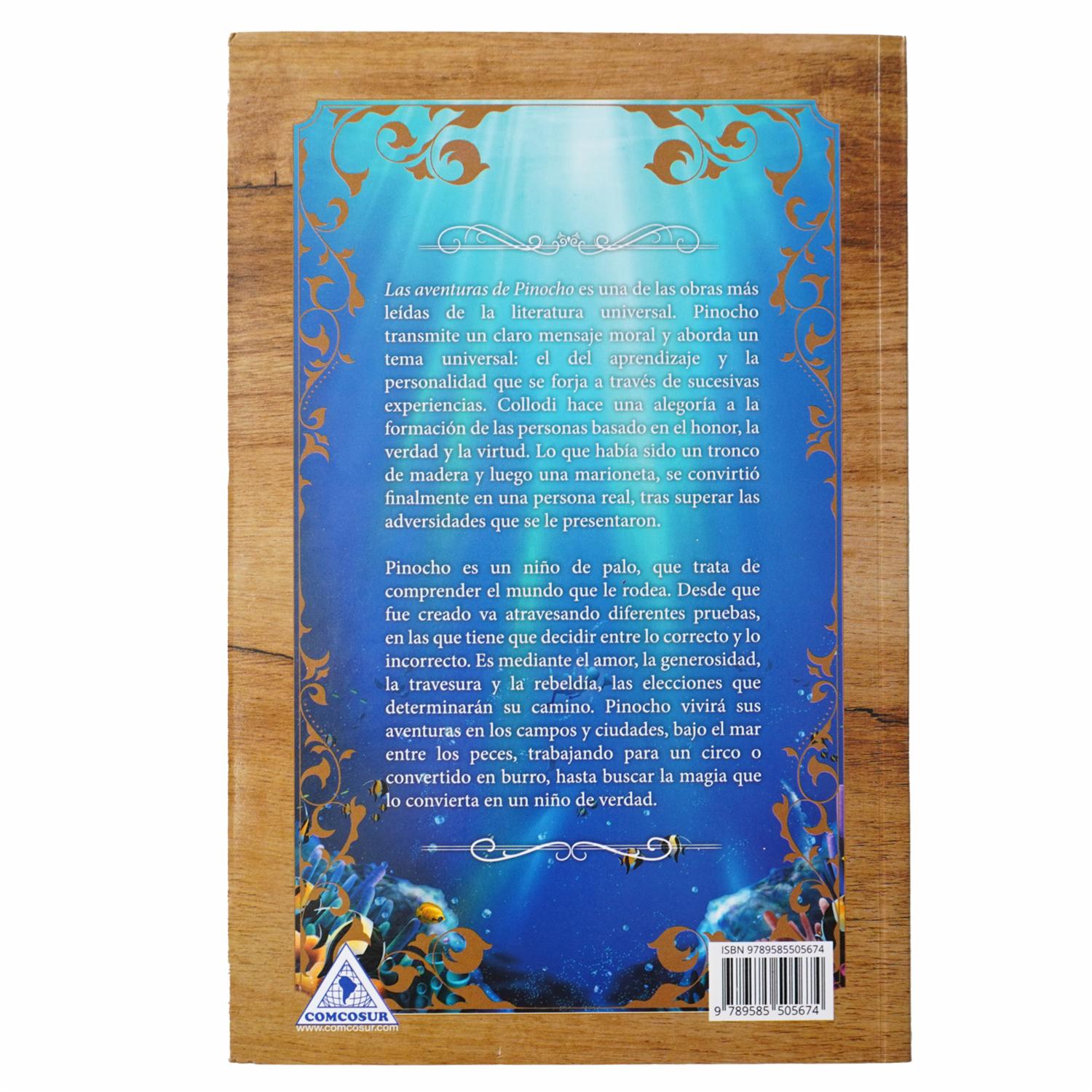Libro Las Aventuras De Pinocho COMCOSUR 320 Páginas - Imagen 3