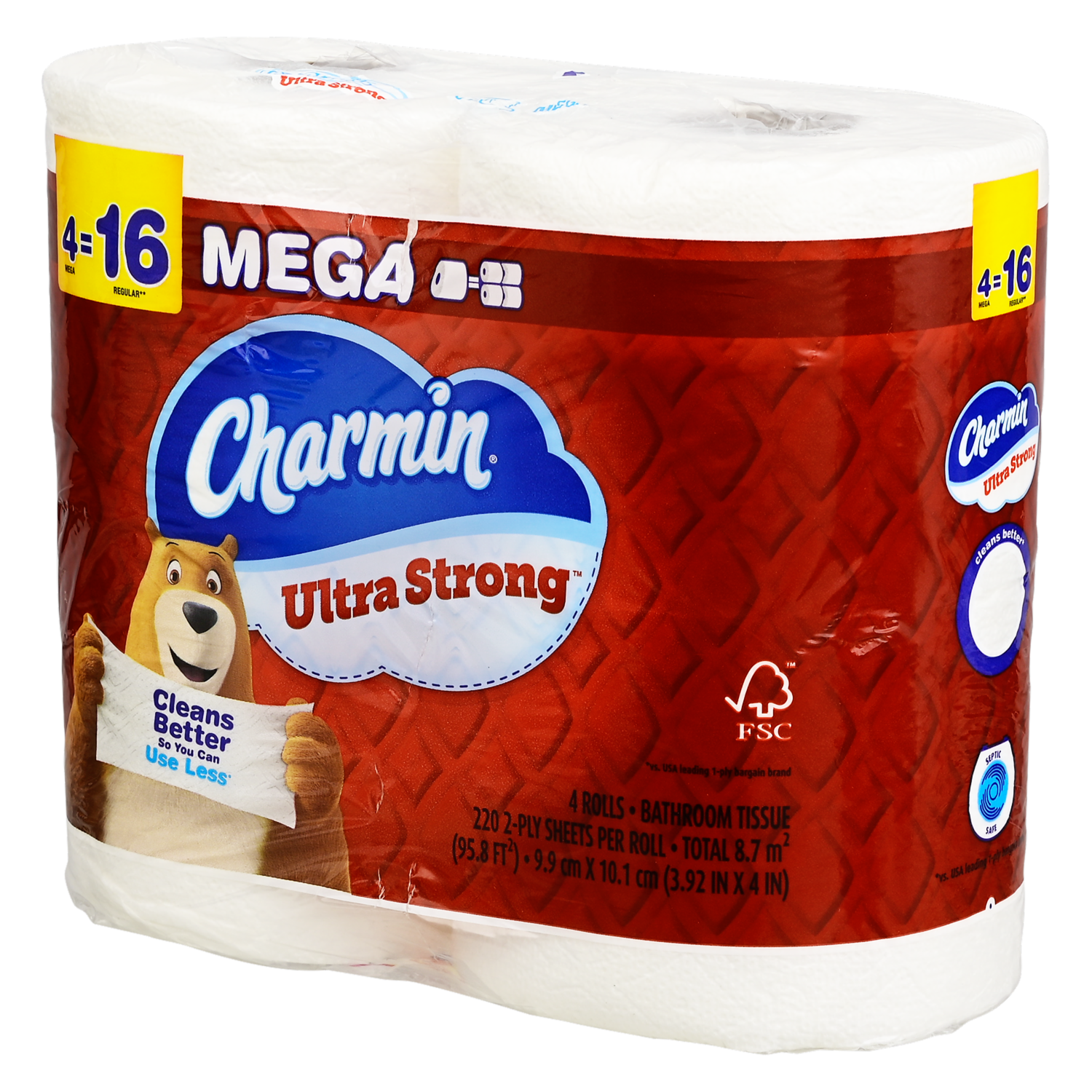 Papel Higiénico Ultra Resistente CHARMIN X 4 Uds