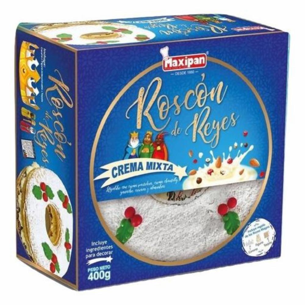 Roscón Crema Mixta MAXIPAN 400 G