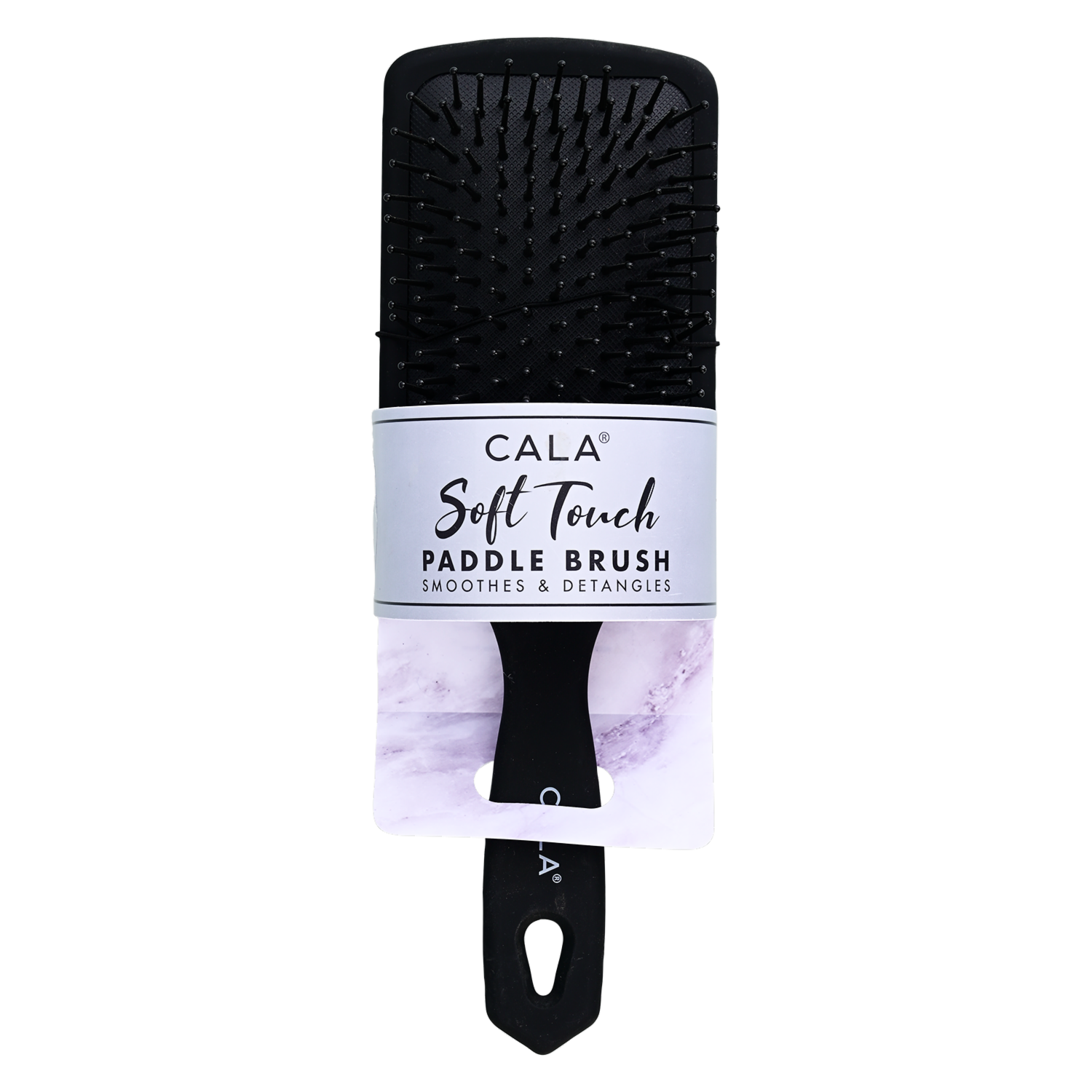 Cepillo De Cabello Caja Soft Touch Paddle Brush Black CALA 1 U