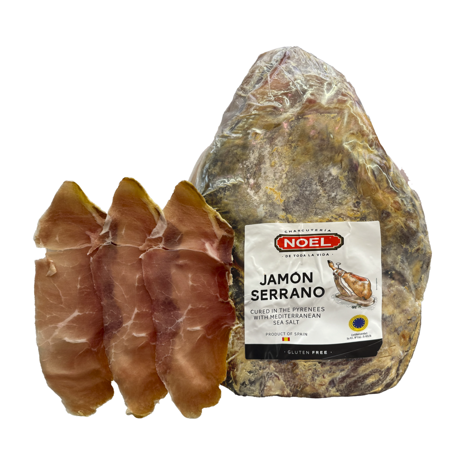 Jamón Serrano Gluten Free NOEL Al Peso
