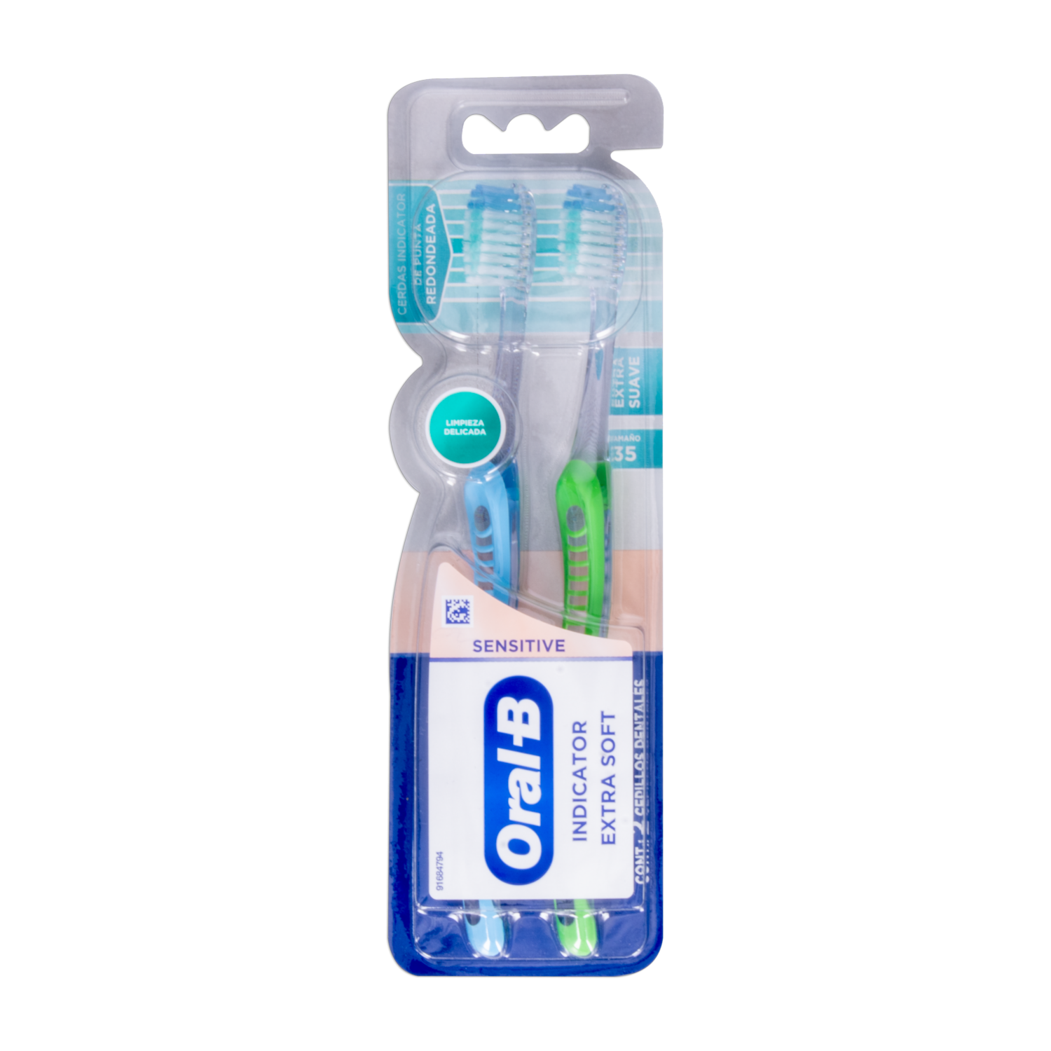 Cepillo Dental Indicator Extra Soft ORAL-B X2 Uds