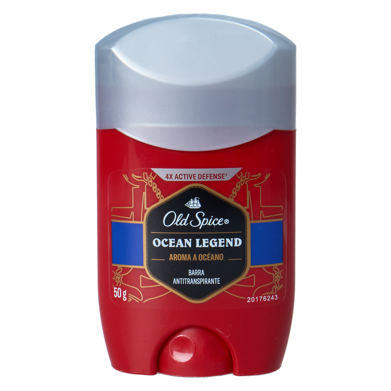 Desodorante En Barra Antitranspirante Ocean Legen Active Defense Aroma Océano OLD SPICE 50 G
