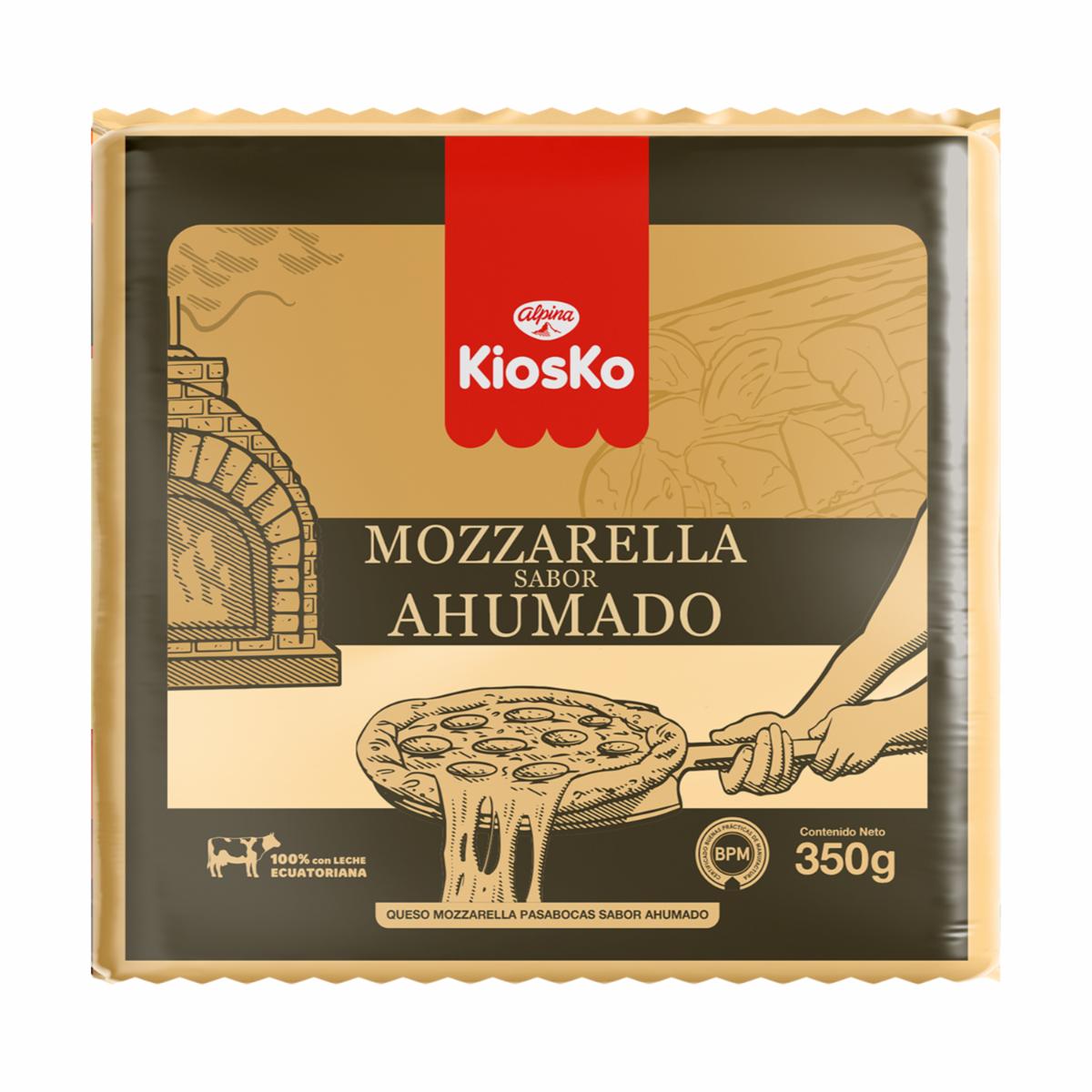Queso Mozzarella Ahumado KIOSKO 350 G