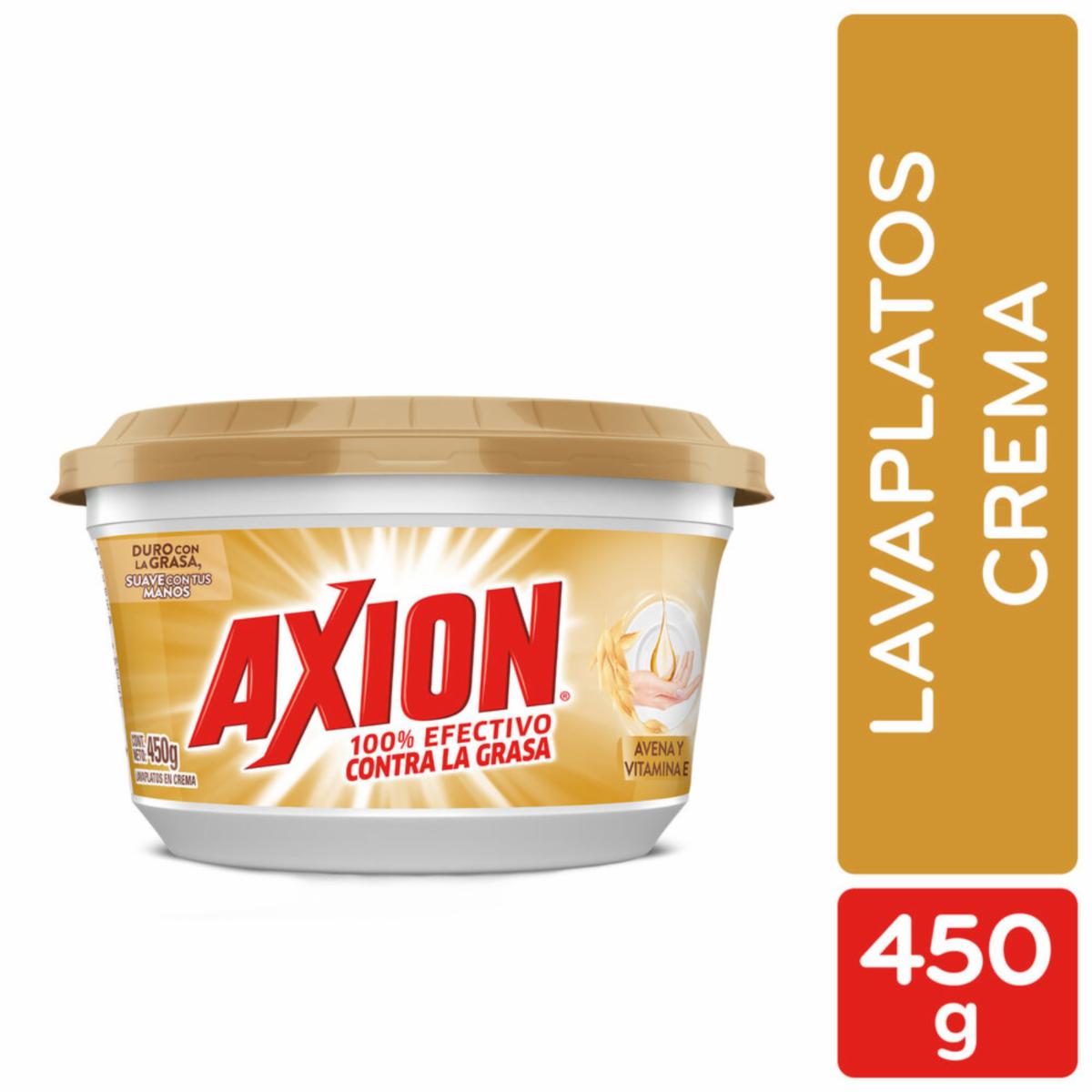 Lavavajilla En Crema Avena AXION 450 G