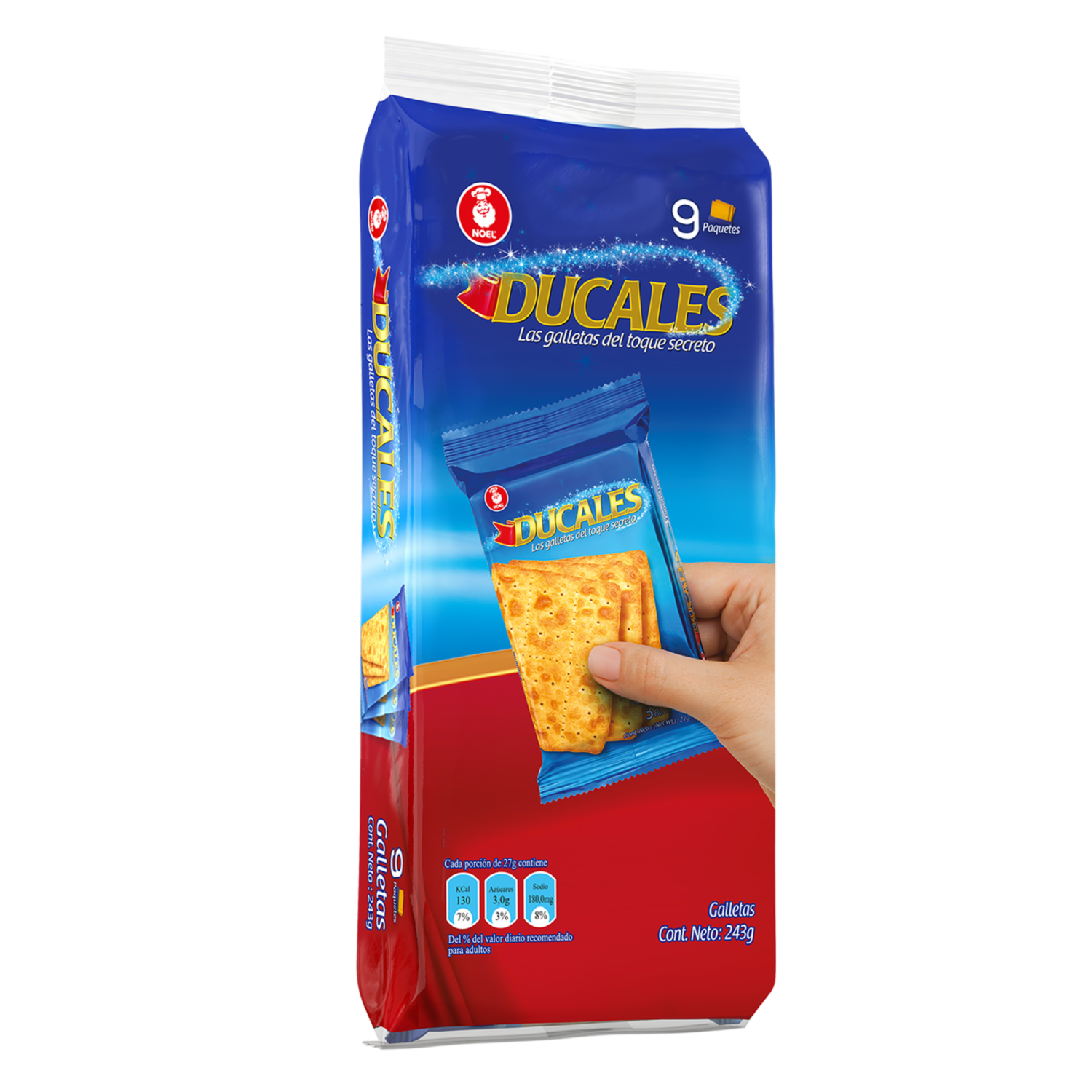 Galletas Ducales NOEL 243 G