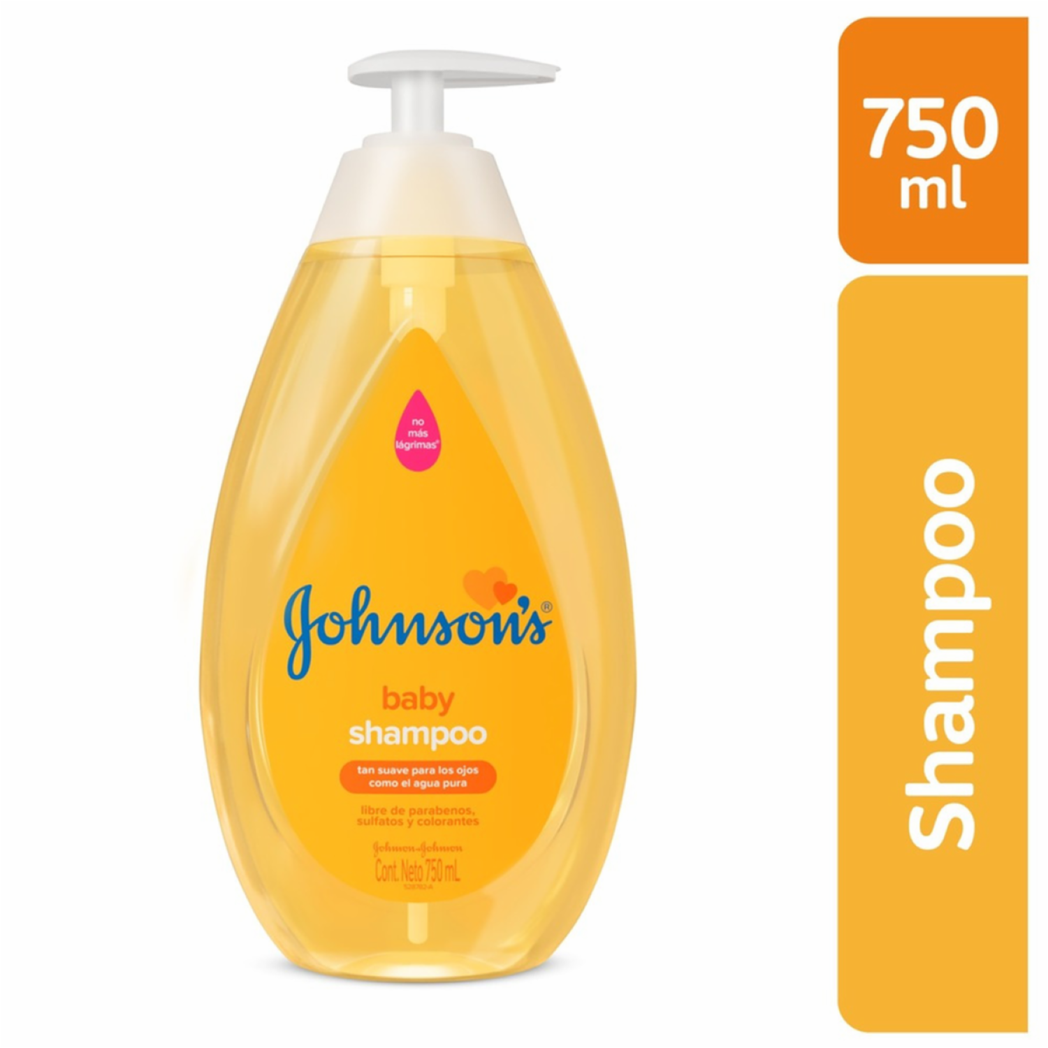 Shampoo Bebé Original JOHNSON’S 750 Ml