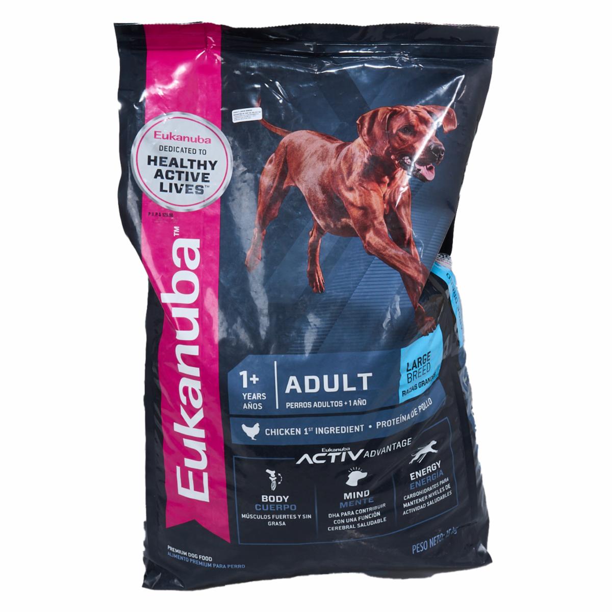Alimento Para Perros Razas Grandes Sabor A Pollo EUKANUBA 15 Kg