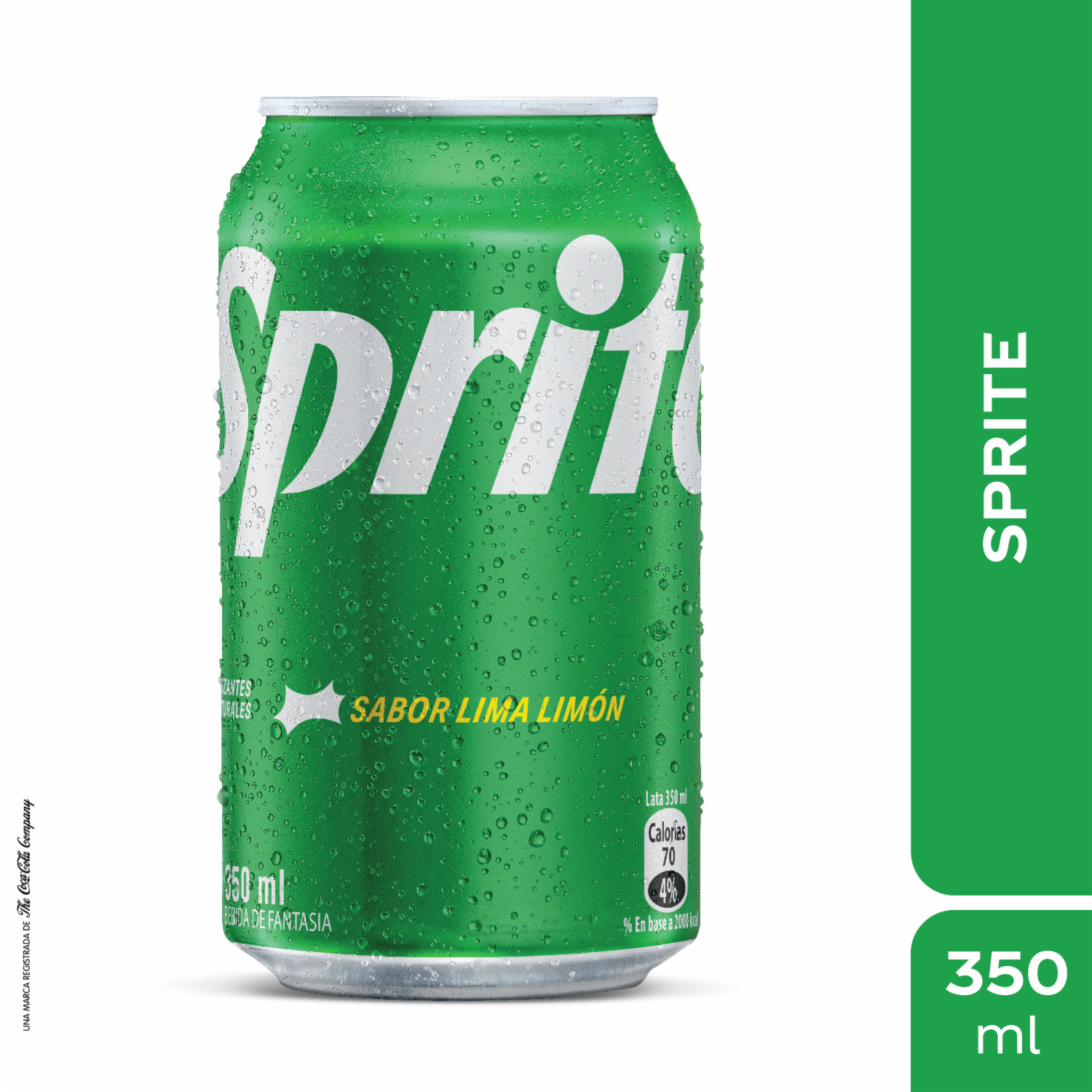 Bebida Gaseosa Sabor A Lima Limón En Lata SPRITE 350 Ml