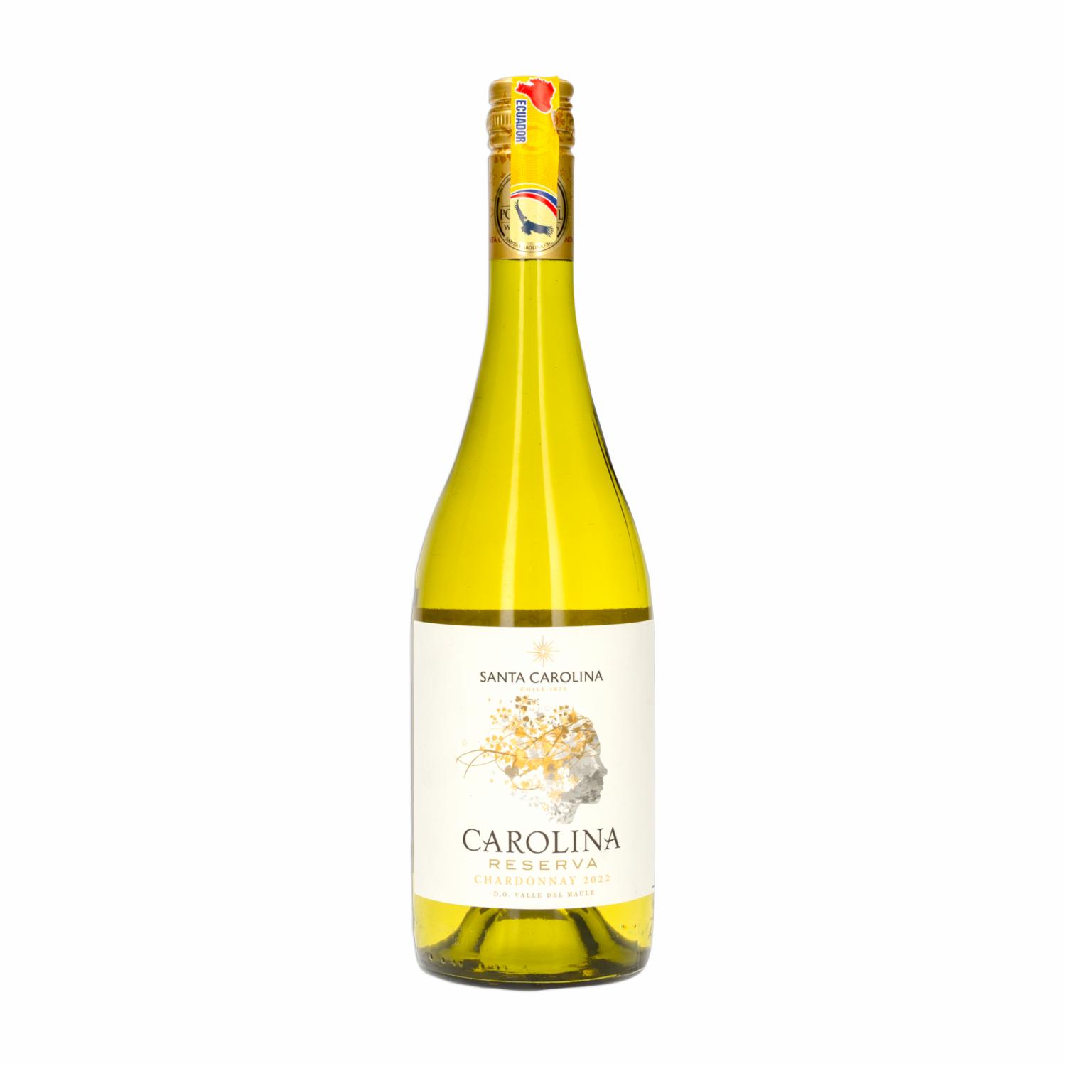 Vino Blanco Reserva Chardonnay SANTA CAROLINA 750 ML