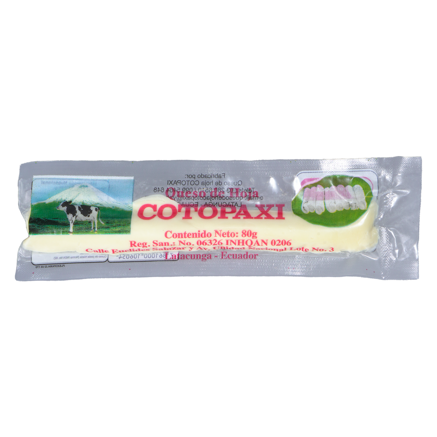 Queso De Hoja COTOPAXI 80g