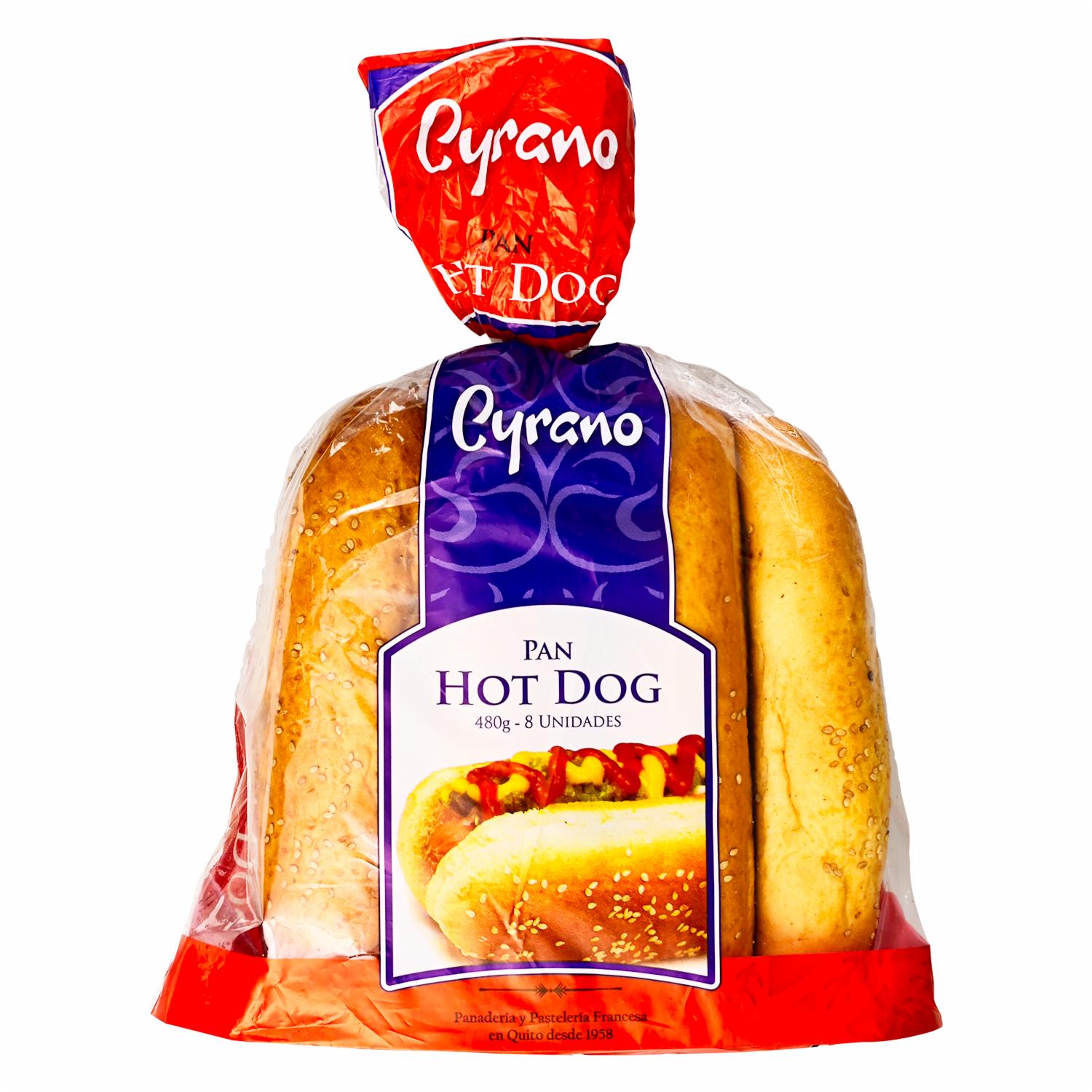 Pan Para Hot Dog CYRANO 480 G