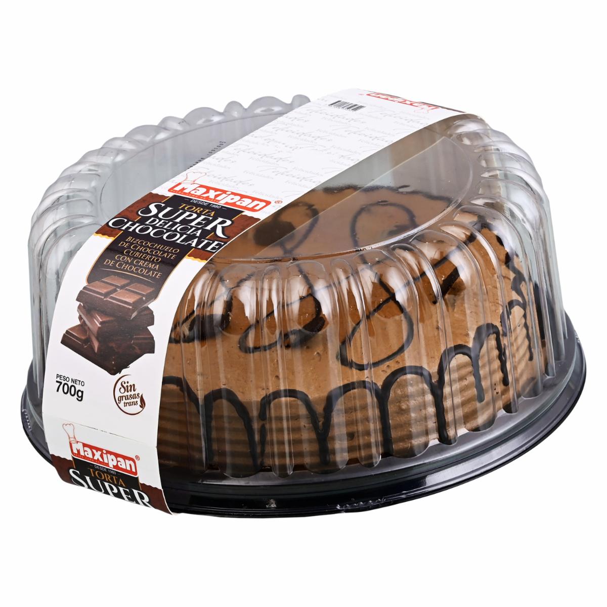 Torta Súper Delicia De Chocolate MAXIPAN 700 G