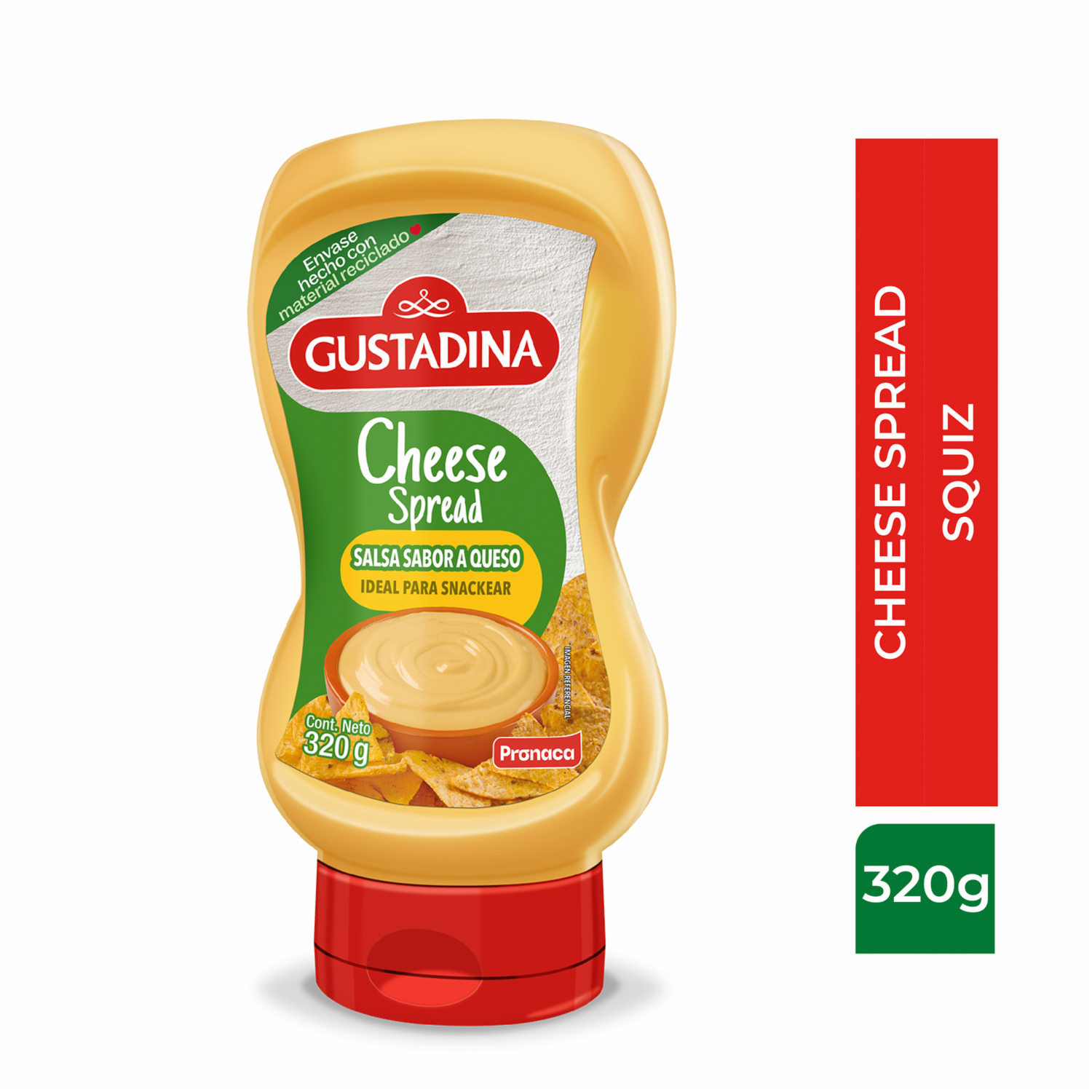 Salsa De Queso Spread Squiz GUSTADINA 320 G