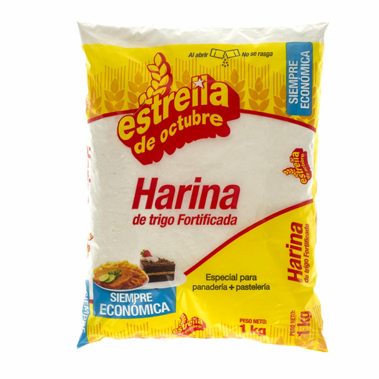 Harina De Trigo ESTRELLA DE OCTUBRE 1000 G