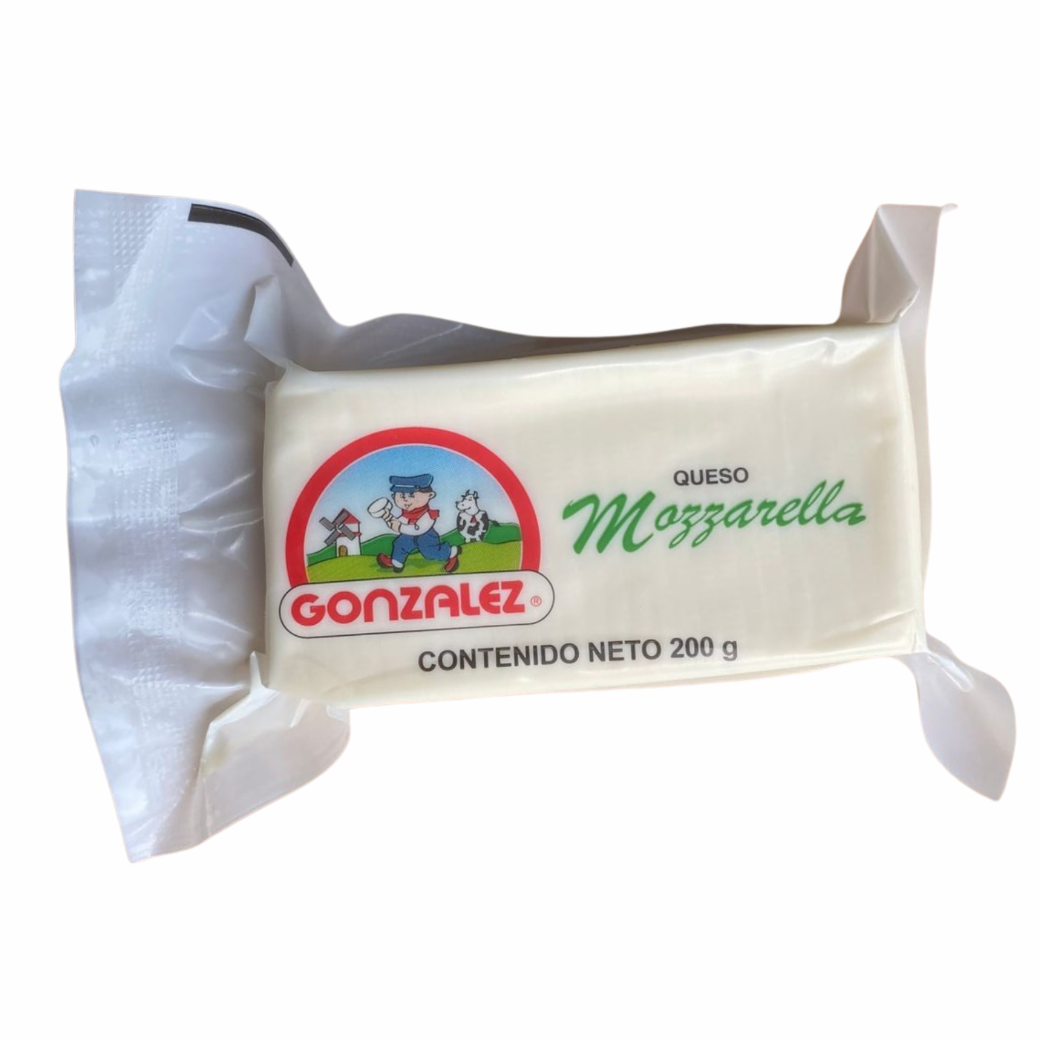 Queso Mozarela Semidescremado GONZALEZ 200 G