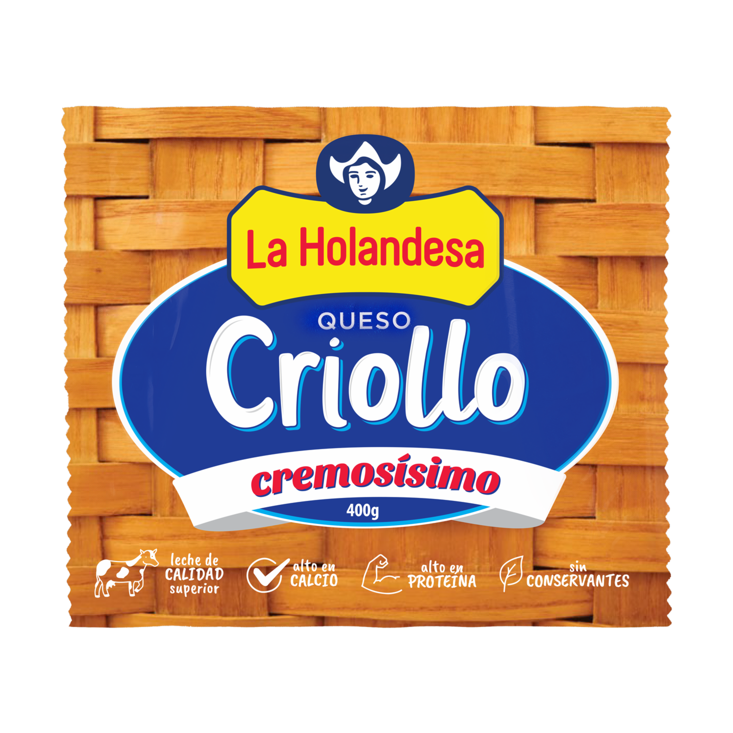 Queso Criollo Cremoso LA HOLANDESA 400 G