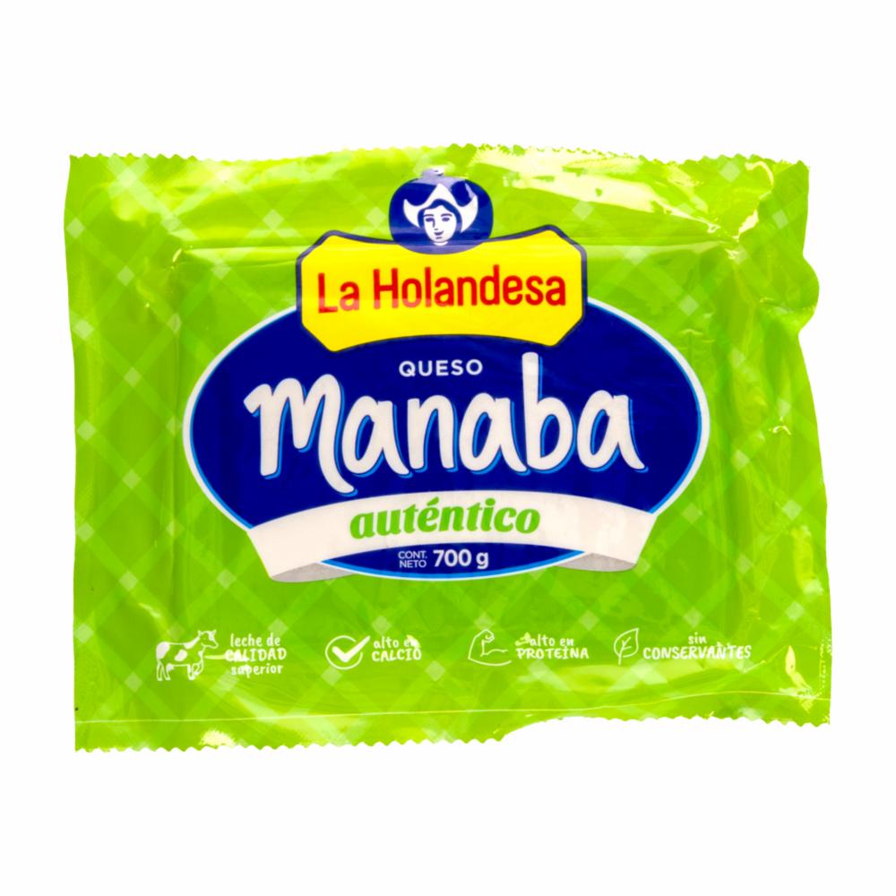 Queso Manaba Auténtico LA HOLANDESA 700 G - Supermaxi